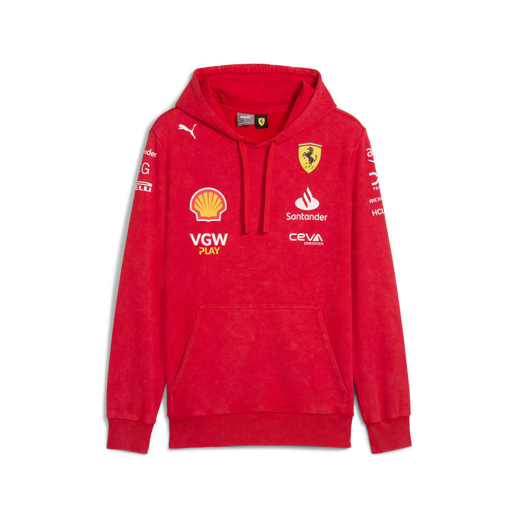[763972-01] MENS PUMA SF SCUDERIA FERRARI DESERT SUN TEAM REPLICA HOODIE