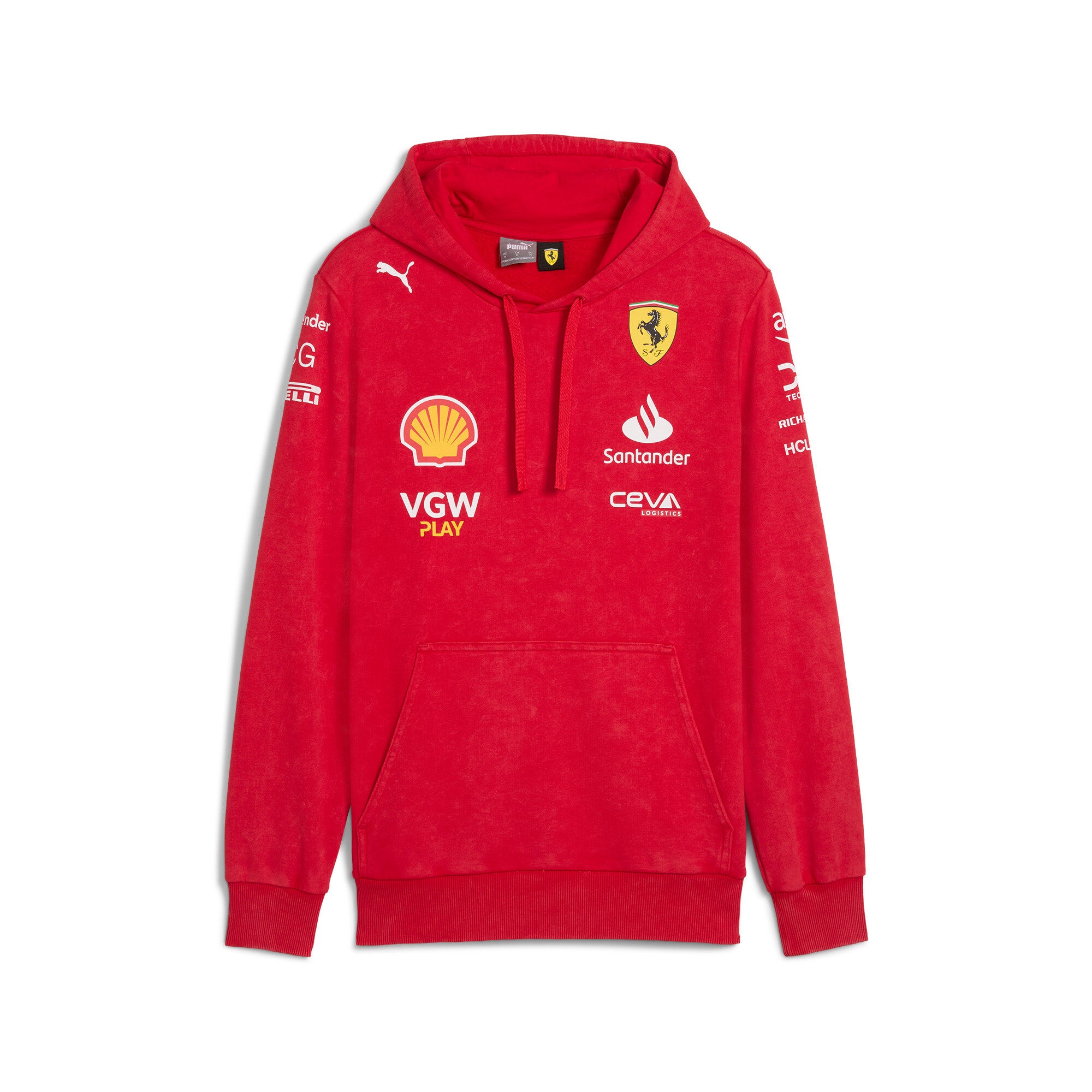 [763972-01] MENS PUMA SF SCUDERIA FERRARI DESERT SUN TEAM REPLICA HOODIE