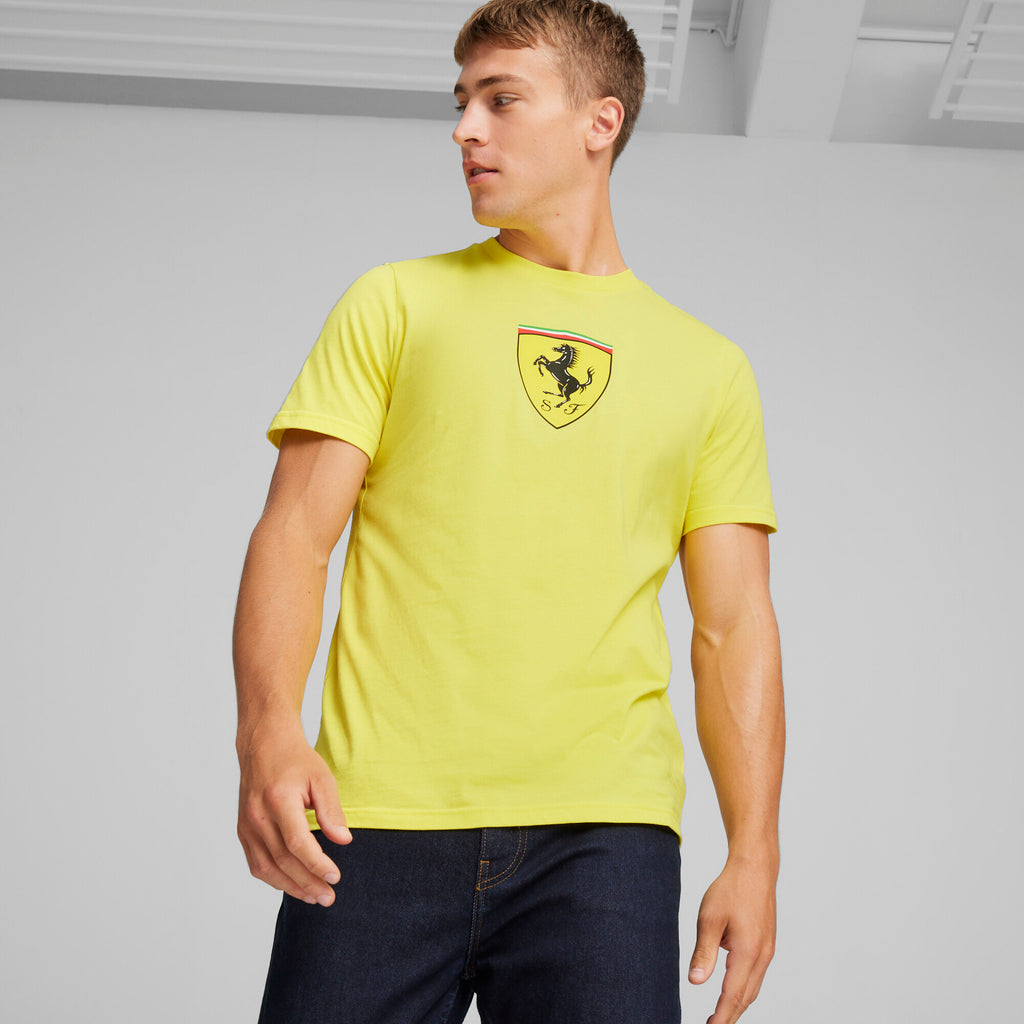 [623805-07] Mens Puma FERRARI RACE BIG SHIELD T COLOURED