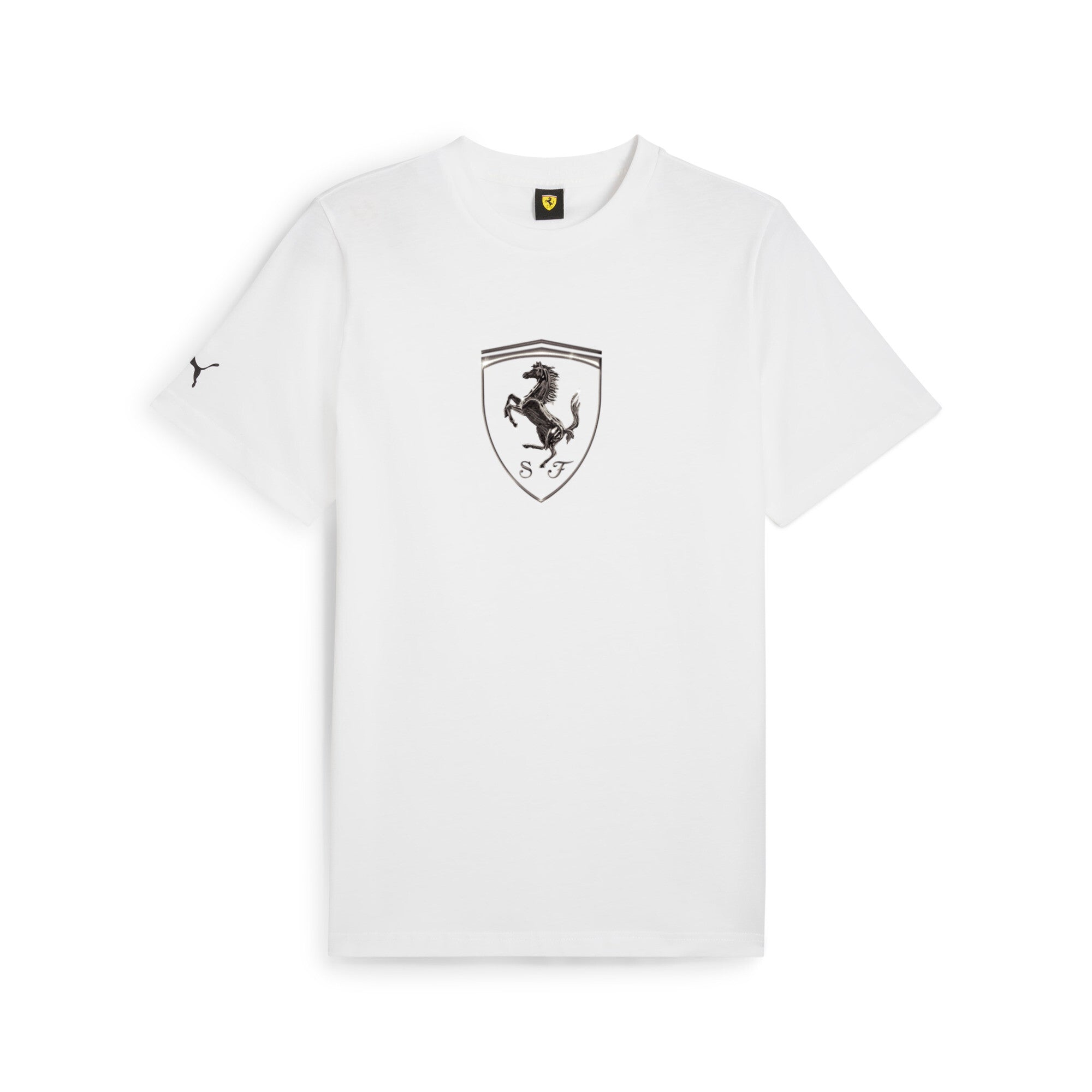[630189-04] Mens Puma FERRARI RACE TONAL BIG SHIELD TEE