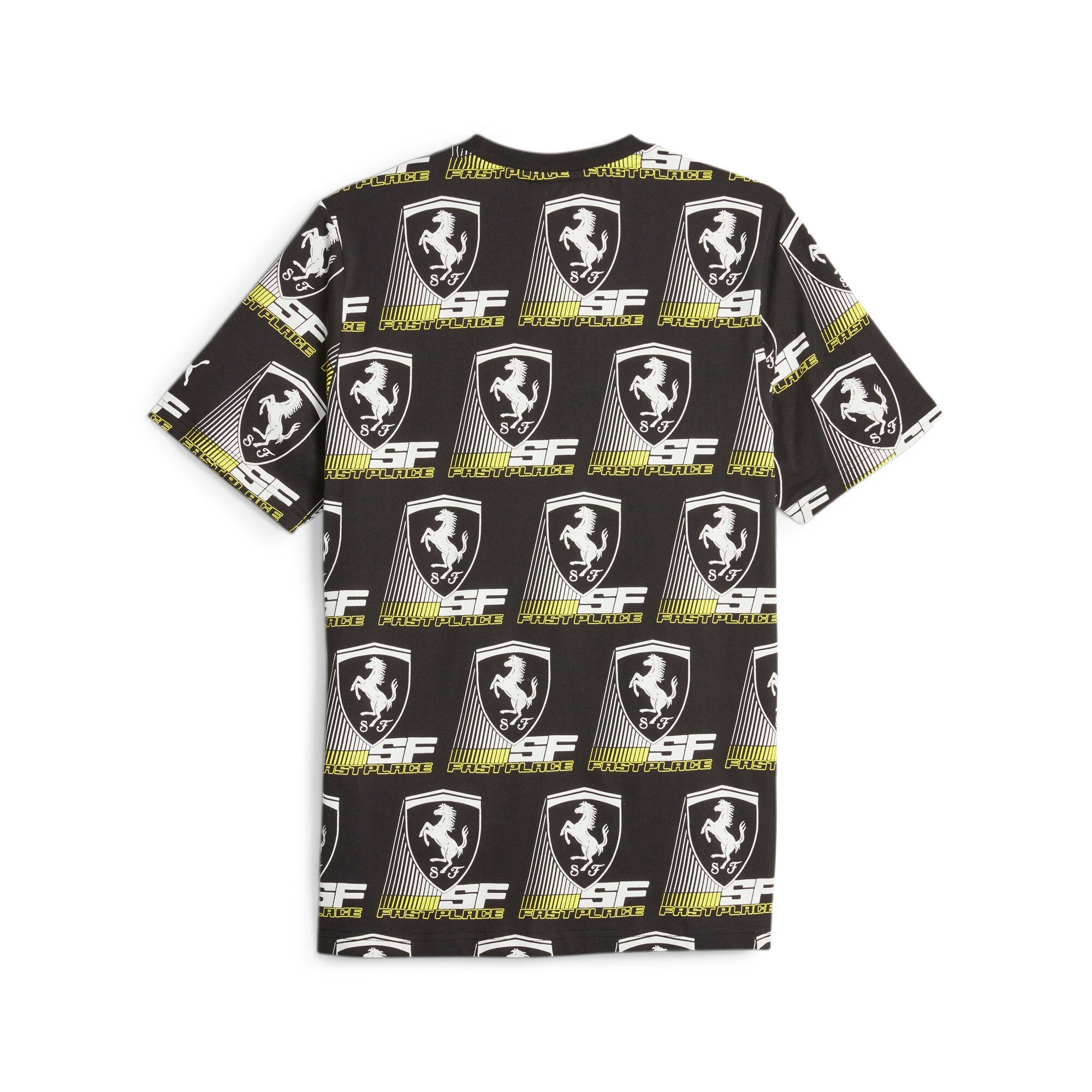 [620948-01] Mens PUMA FERRARI RACE AOP TEE 2