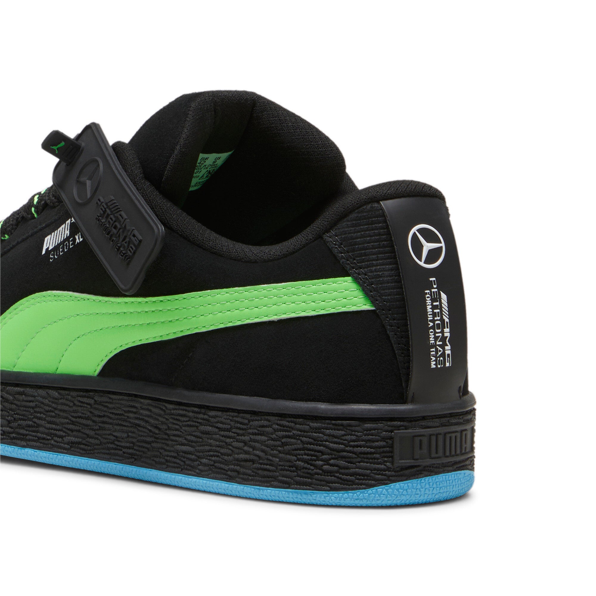 [308582-01] MENS PUMA MAPF1 SUEDE XL NEON