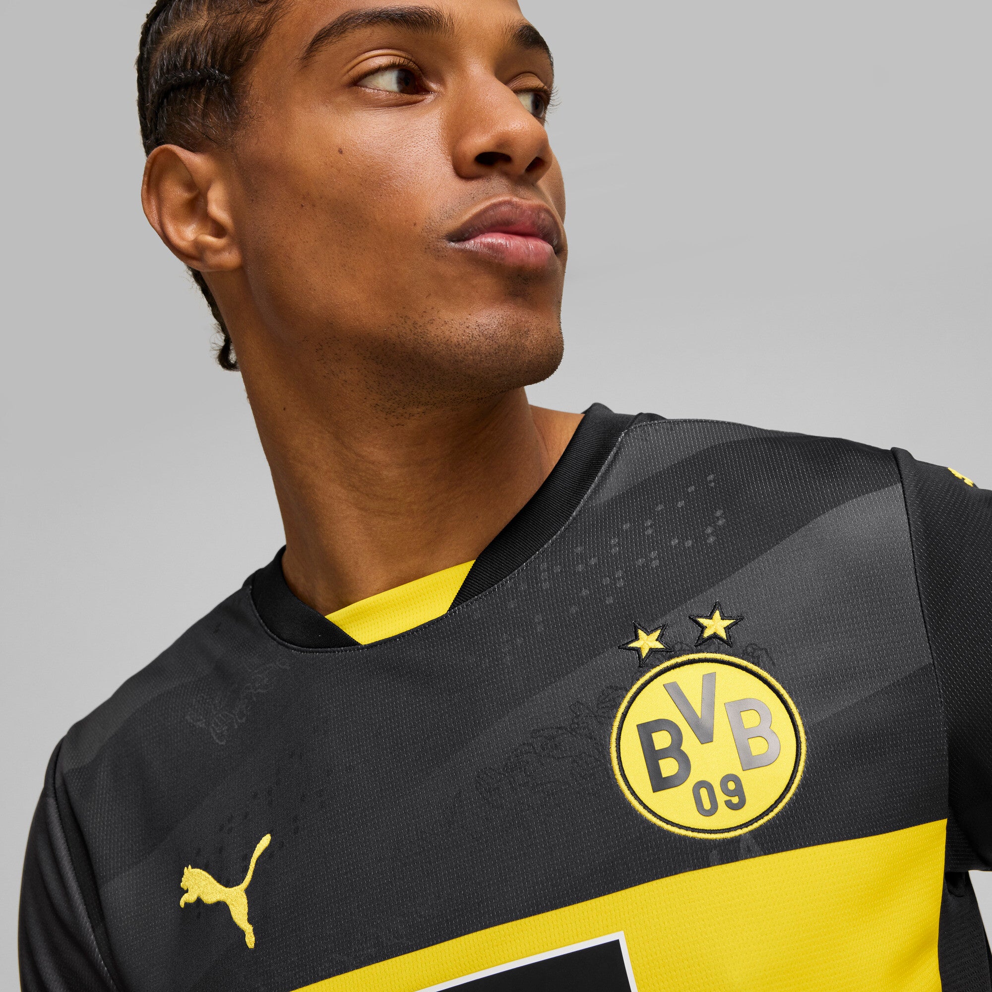 [774956-02] Mens Puma BVB AWAY JERSEY REPLICA