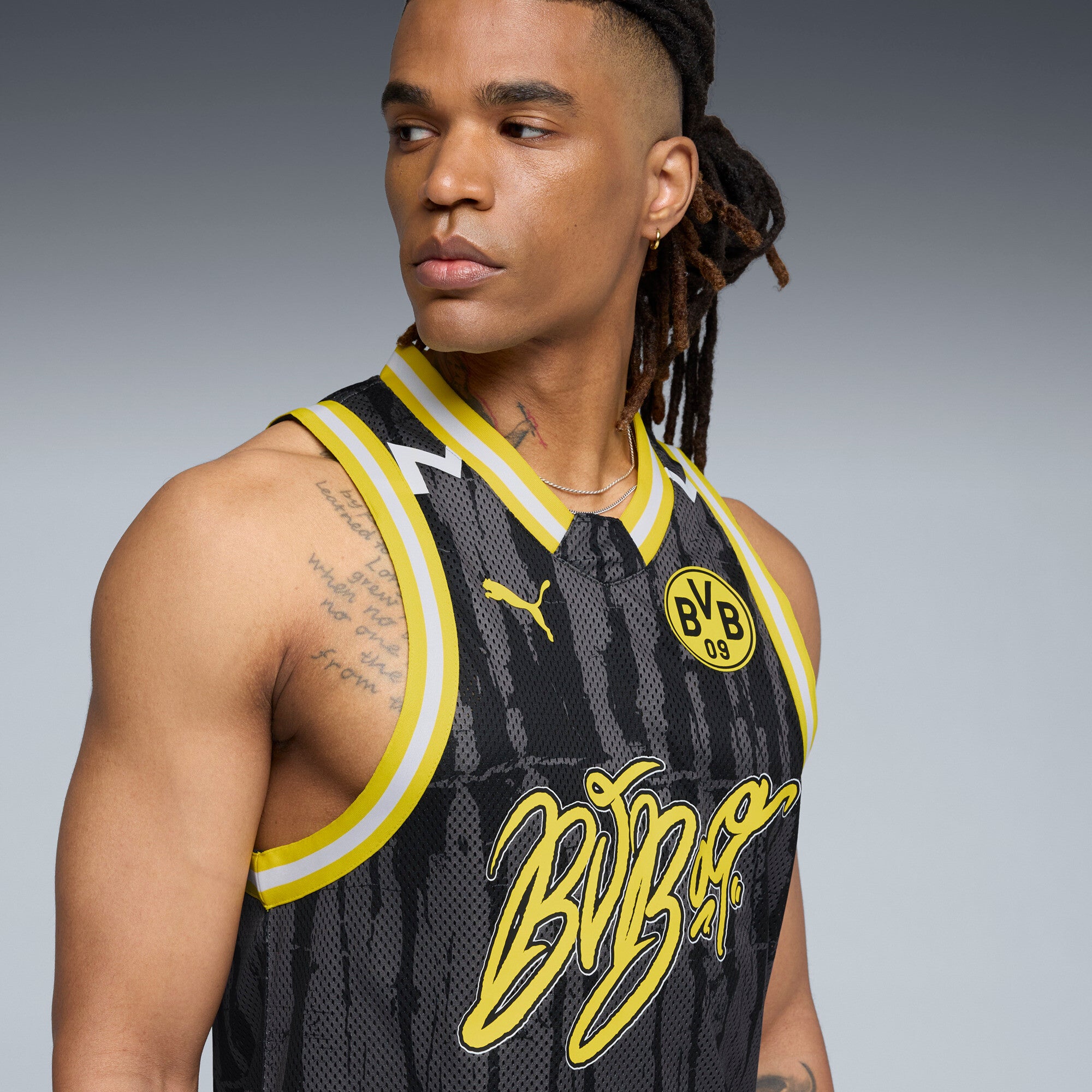 [634343-01] MENS PUMA CWC HOOPS X DORTMUND JERSEY