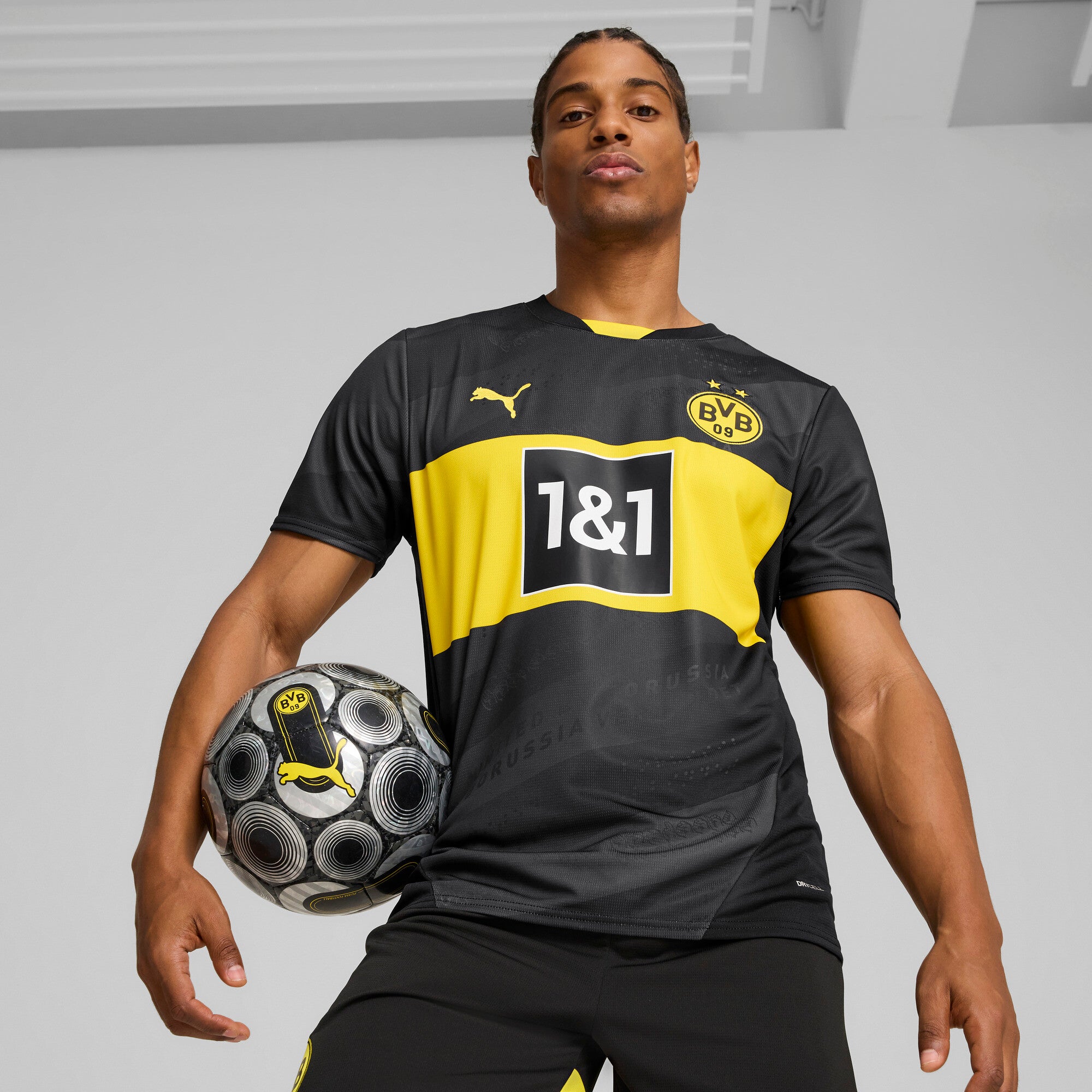 [774956-02] Mens Puma BVB AWAY JERSEY REPLICA