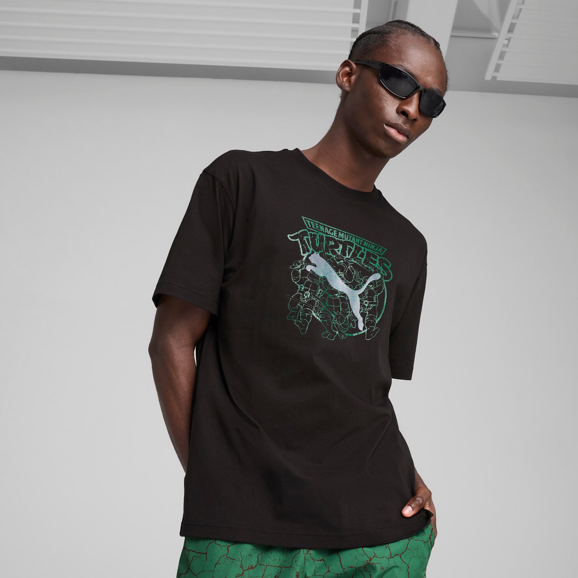 [630099-01] Mens Puma X TMNT RELAXED GRAPHIC TEE
