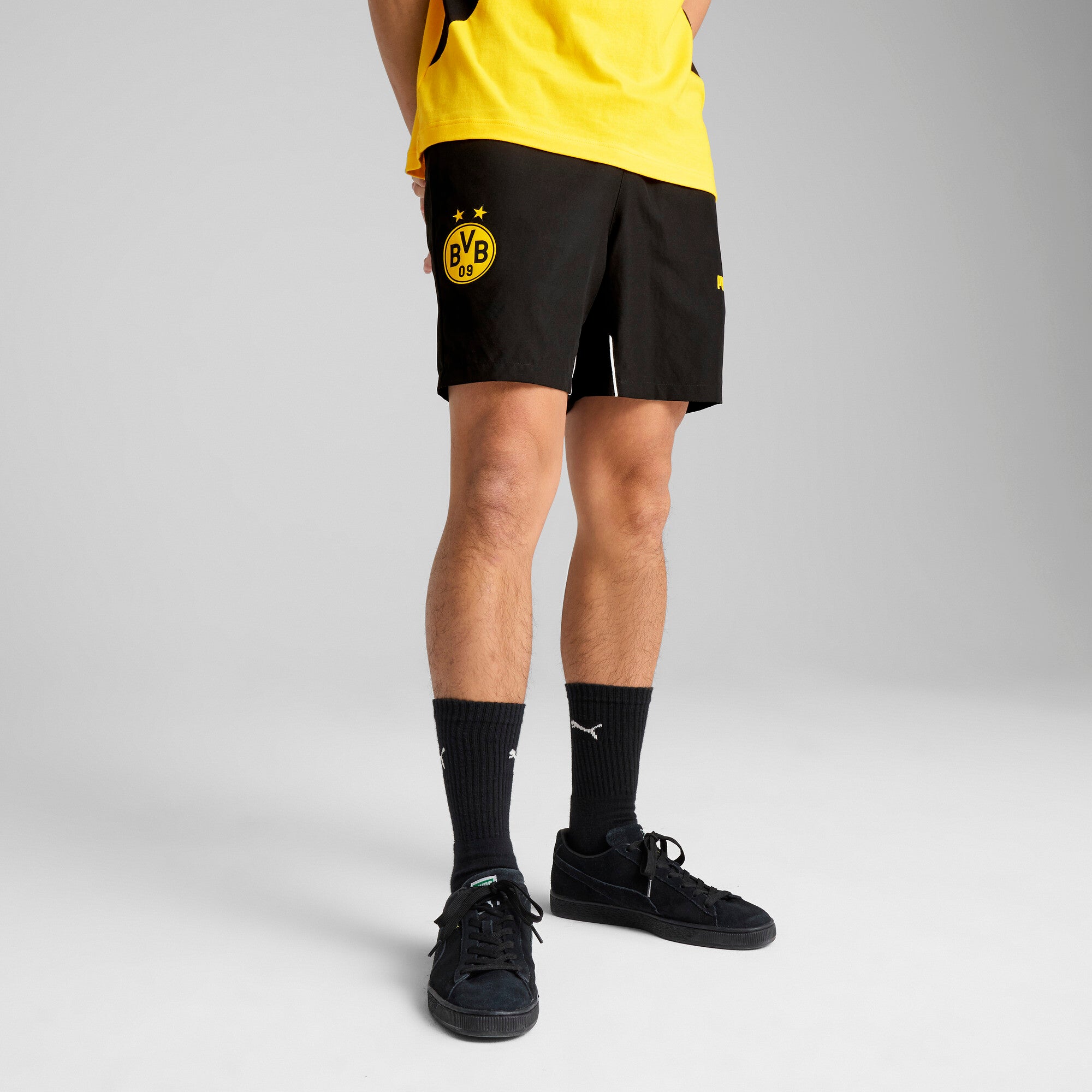 [779110-02] Mens Puma BVB FTBLARCHIVE SHORT