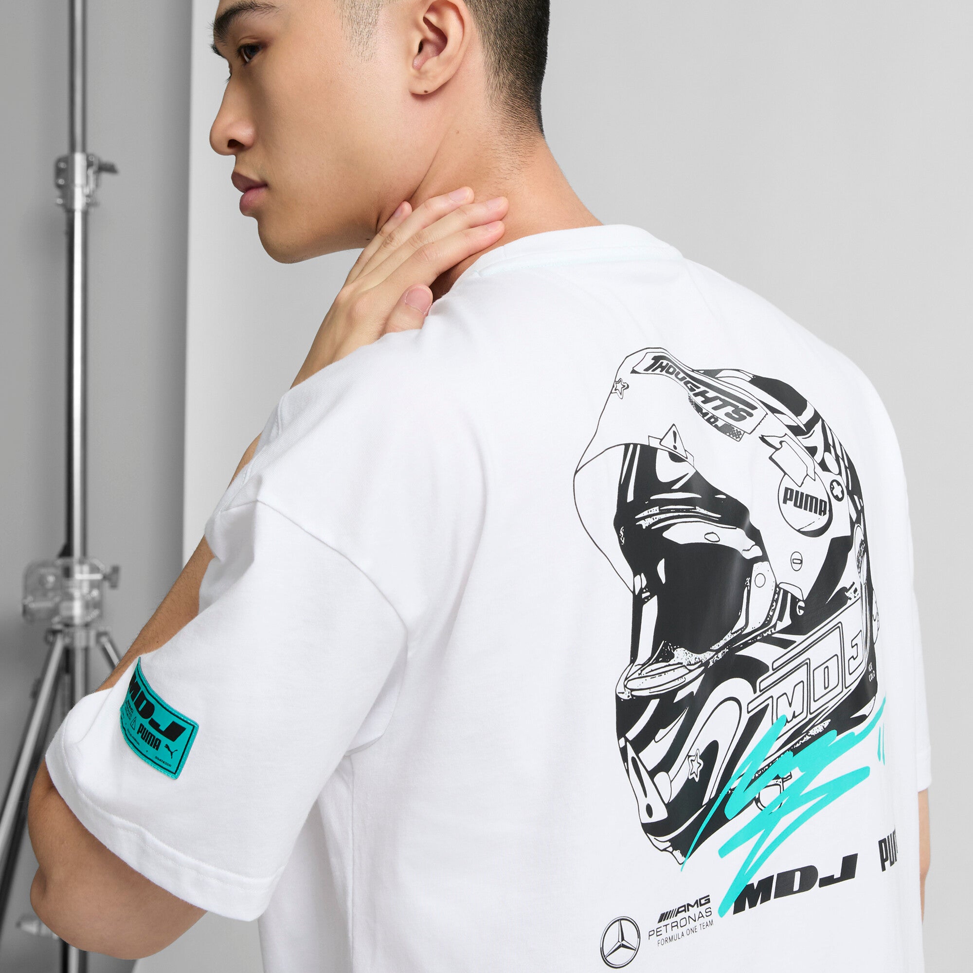 [627838-03] Mens Puma MAPF1 X MDJ GRAPHIC TEE