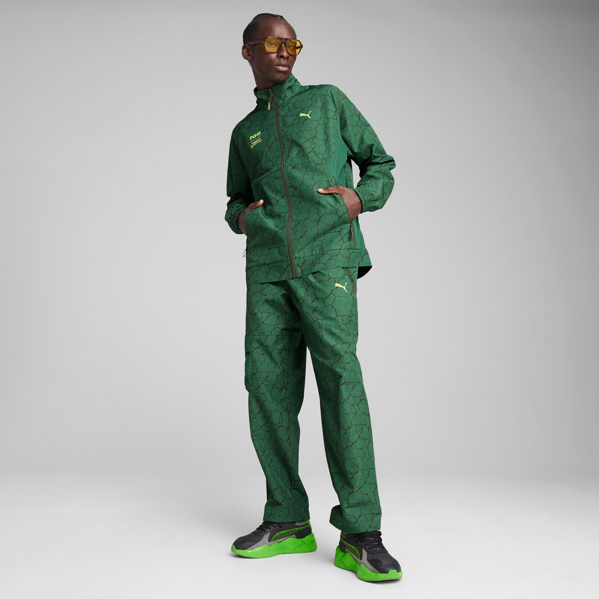 [630102-37] MENS PUMA X TMNT PUMATECH RELAXED TRACK JACKET