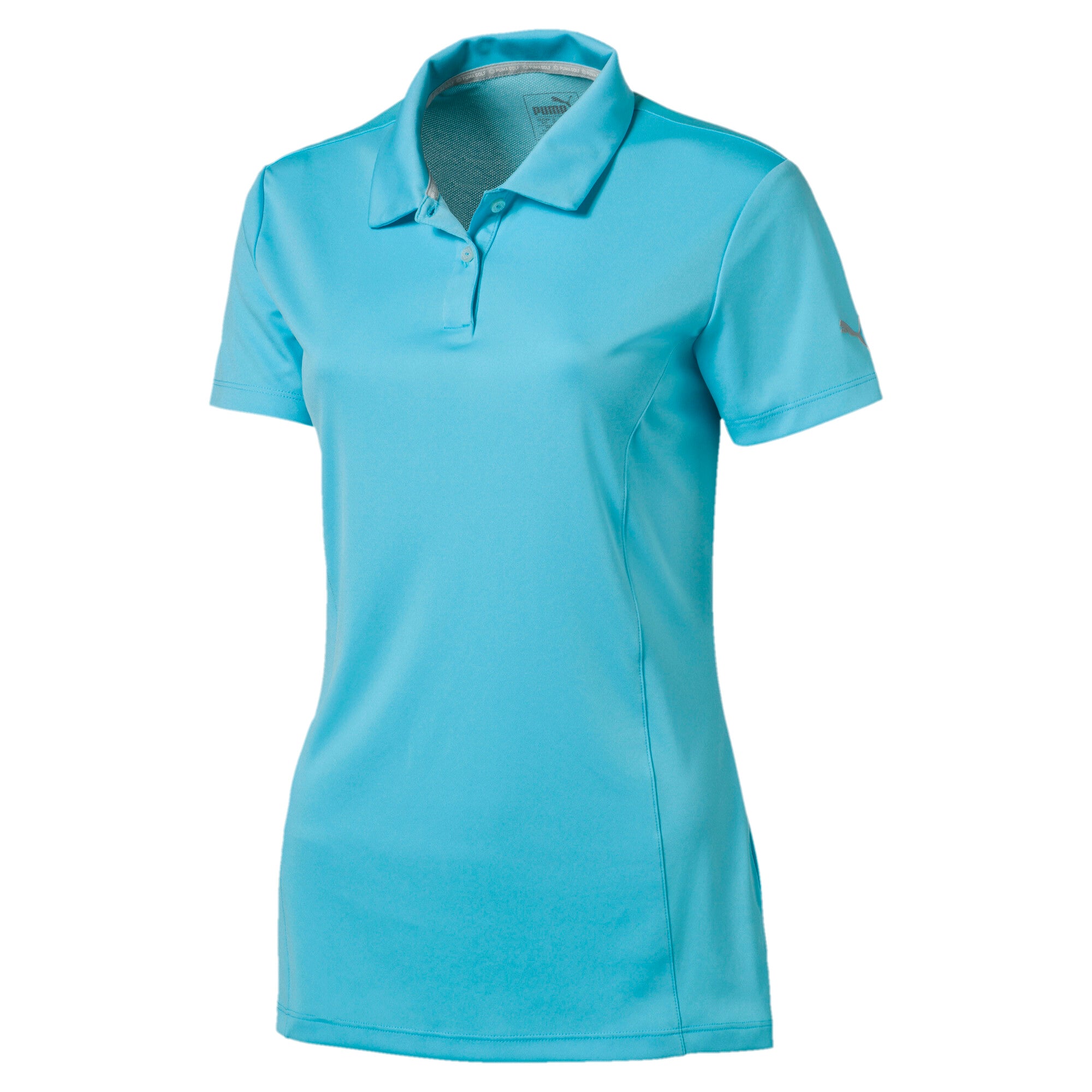 [570527-32] WOMENS PUMA GOLF POUNCE POLO-CRESTING 'PRESIDENTS CUP'