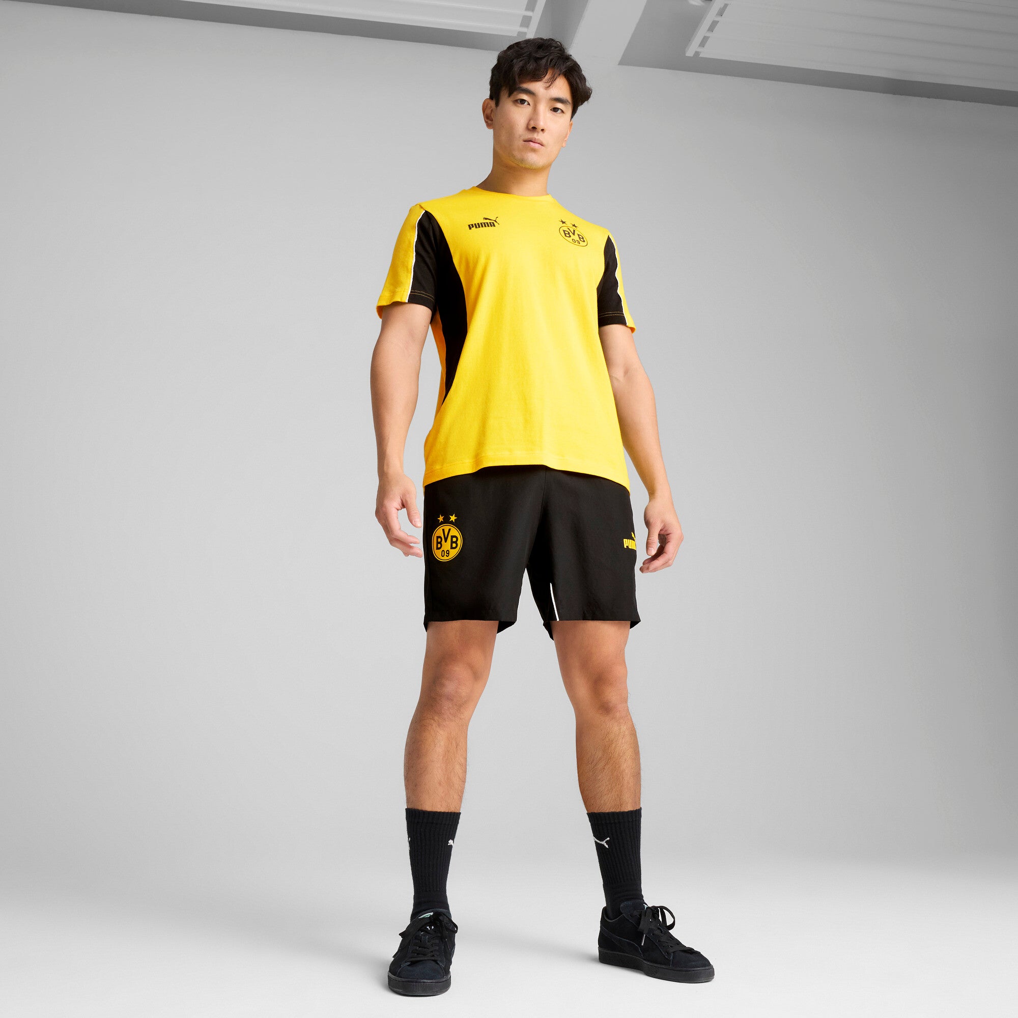 [779110-02] Mens Puma BVB FTBLARCHIVE SHORT