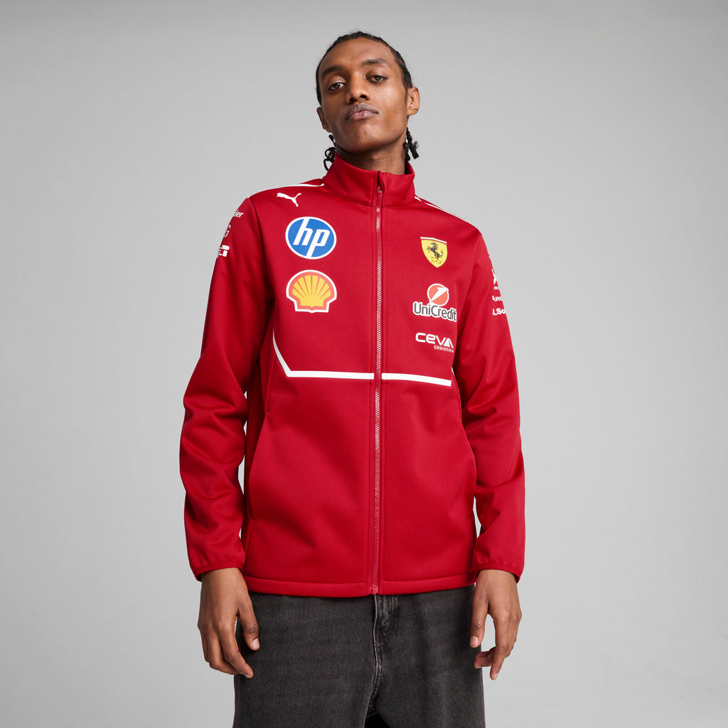 [763940-01] MENS PUMA SF SCUDERIA FERRARI TEAM SOFTSHELL JACKET