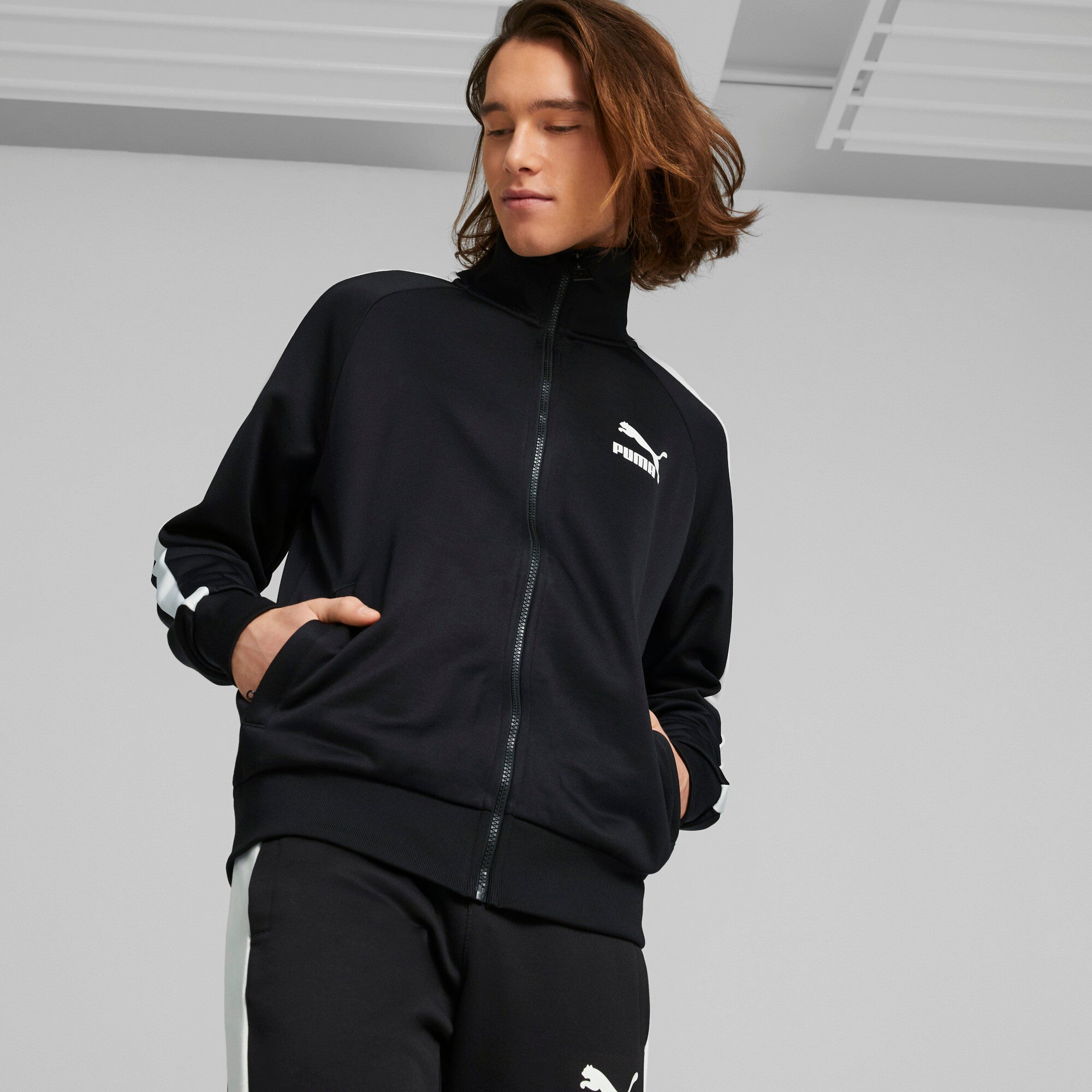 [530094-01] Mens Puma ICONIC T7 TRACK JACKET PT