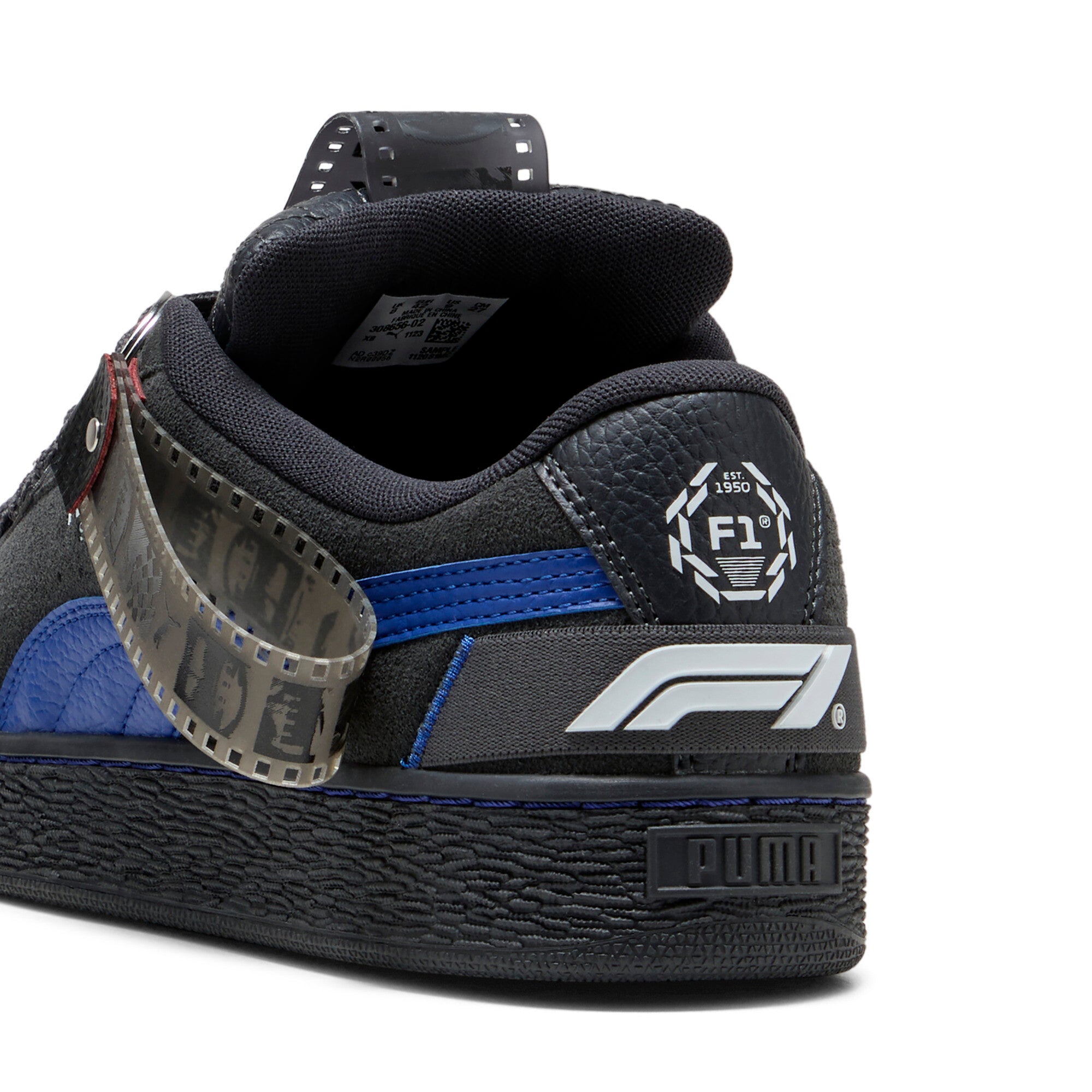 [308656-02] Mens Puma F1 SUEDE XL 75 YRS (HERO)