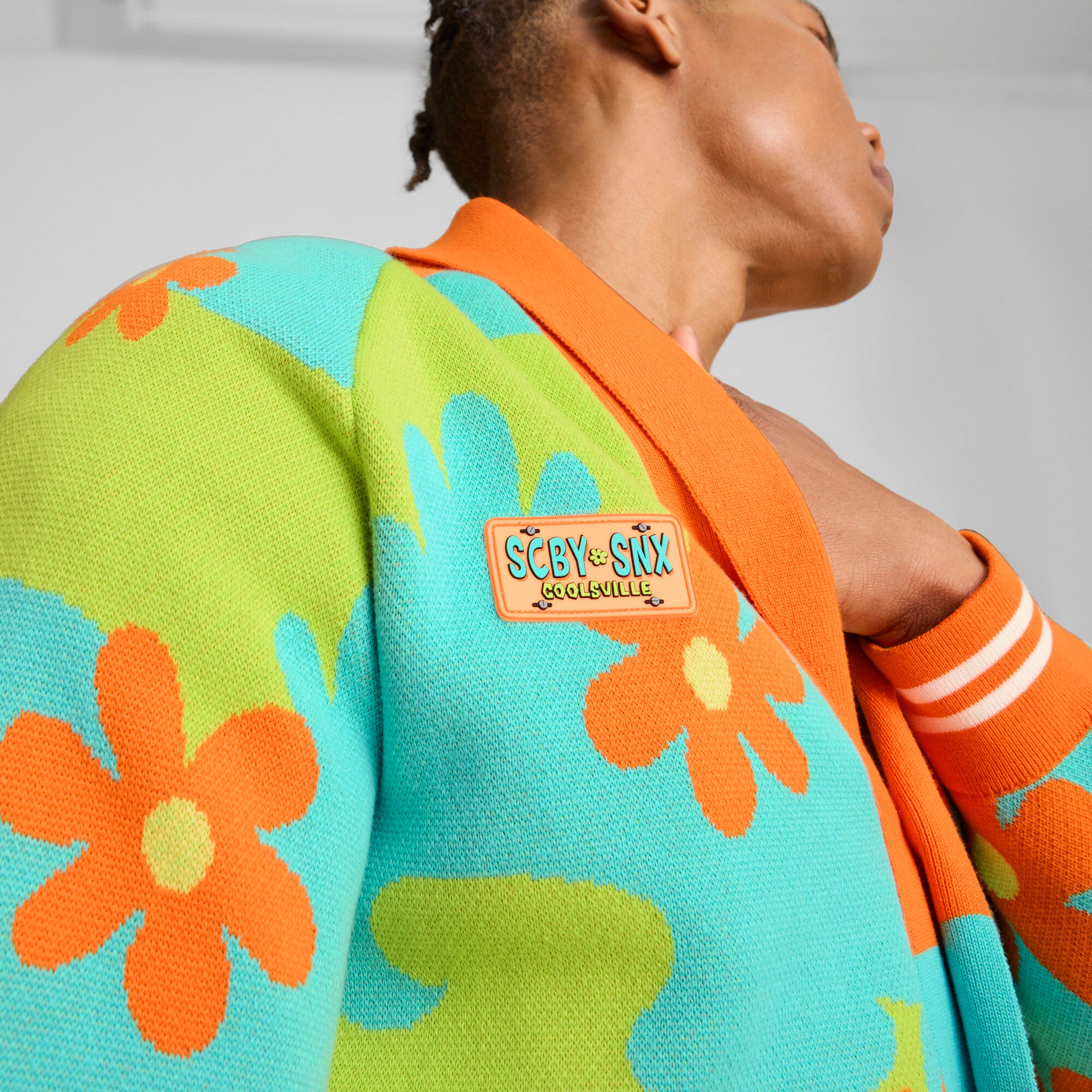 [630372-01] Mens Puma HOOPS X SCOOBY DOO SWEATER
