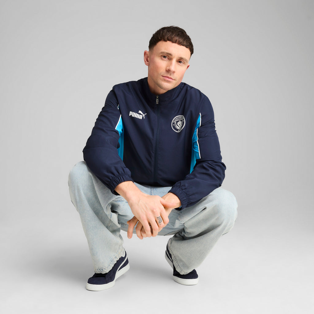 [779131-73] Mens Puma MCFC FTBLARCHIVE JACKET