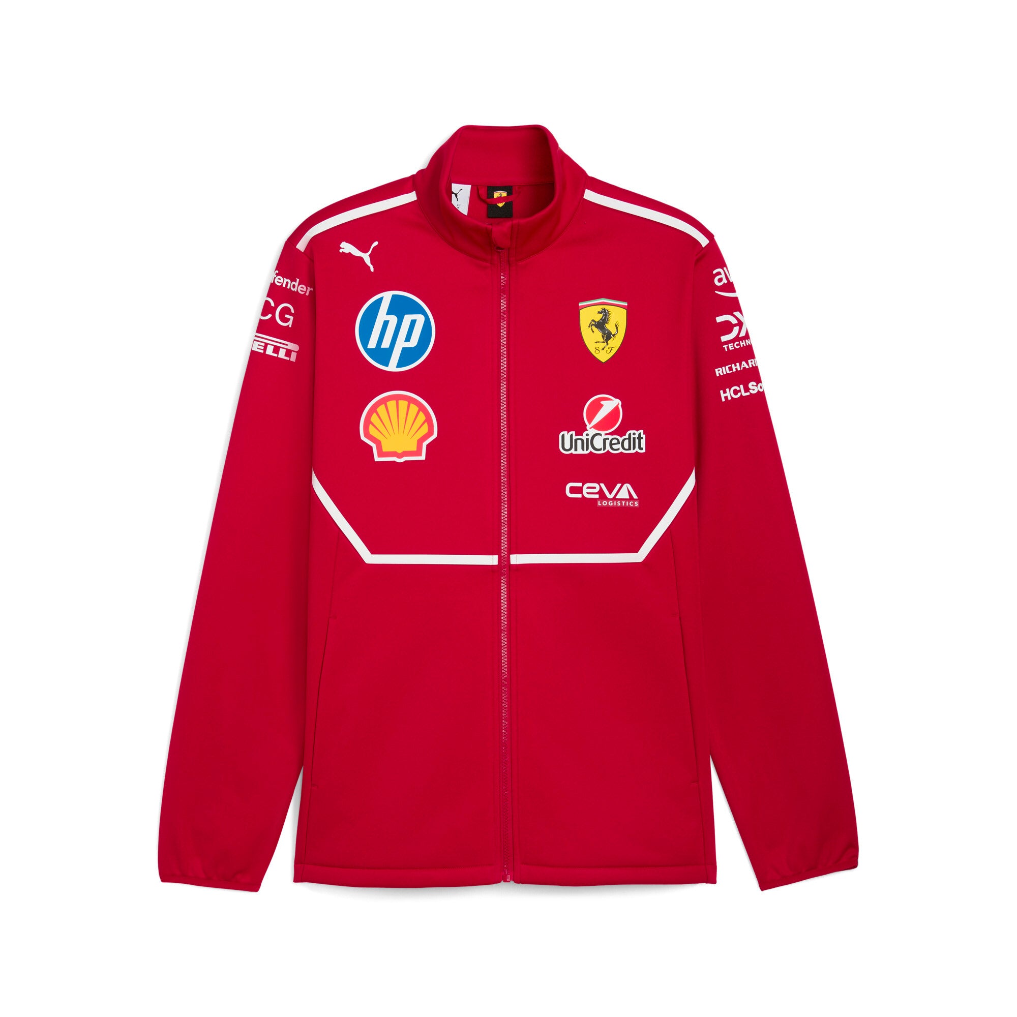 [763940-01] MENS PUMA SF SCUDERIA FERRARI TEAM SOFTSHELL JACKET