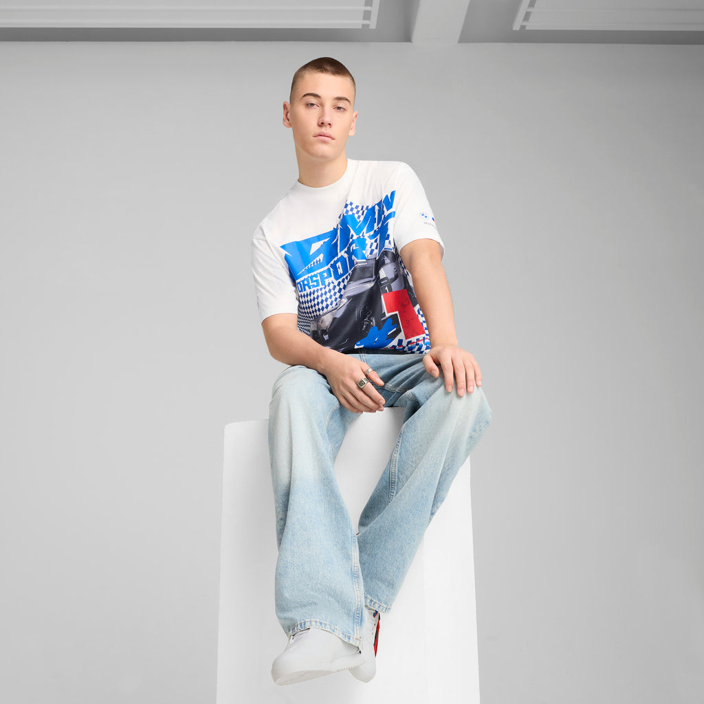 [631183-02] Mens Puma BMW MOTORSPORT BIG GRAPHIC TEE