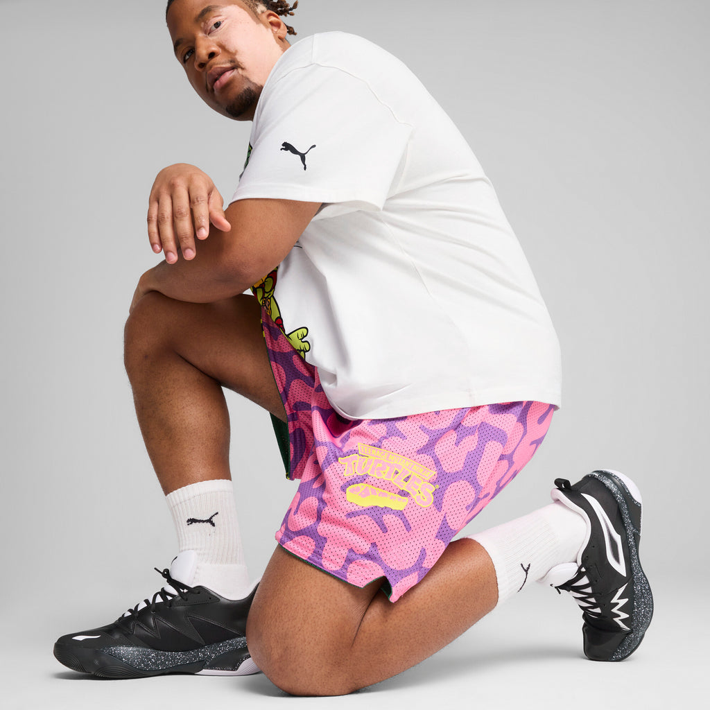 [630931-01] Mens Puma HOOPS X TMNT SHORT