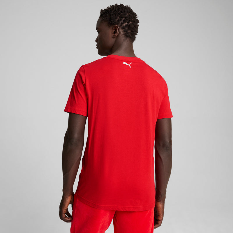 [627055-02] MENS PUMA FERRARI RACE BIG SHIELD TEE
