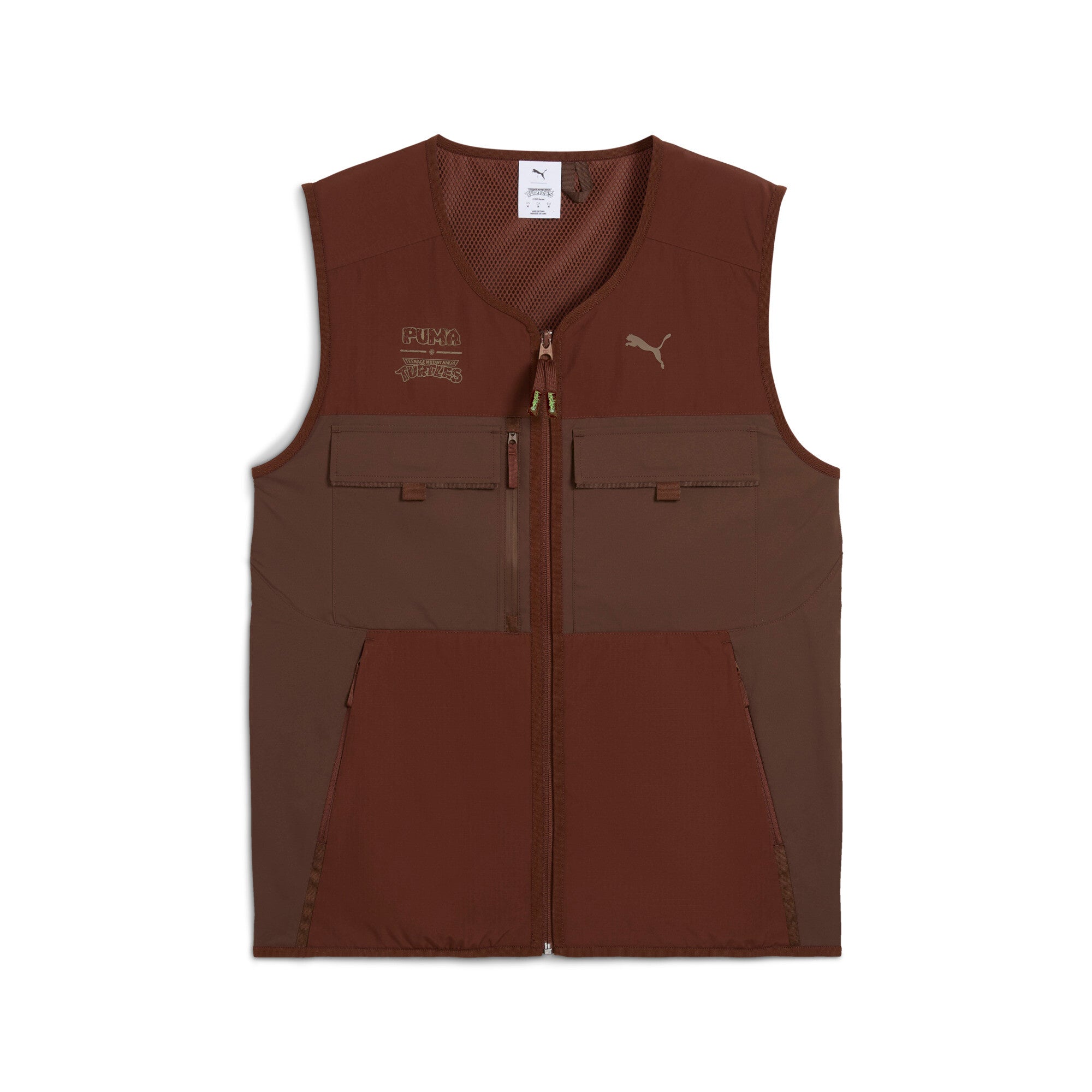 [630104-65] Mens Puma X TMNT PUMATECH CARGO VEST WV
