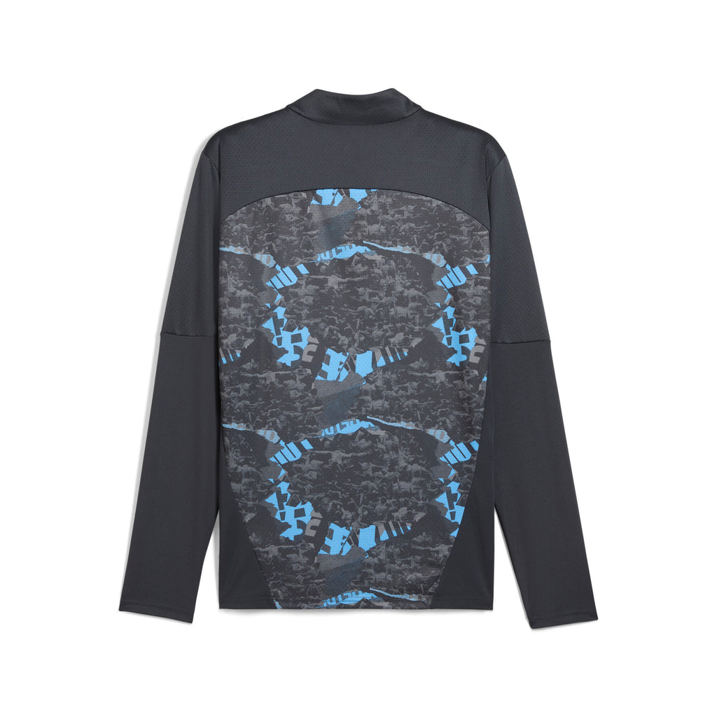 [779156-74] Mens Puma MCFC PREMATCH 1/4 ZIP TOP