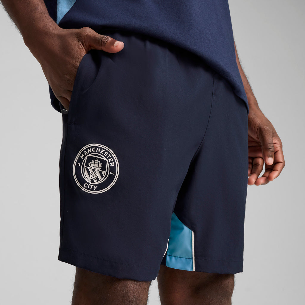 [779150-73] Mens Puma MCFC FTBLARCHIVE SHORT