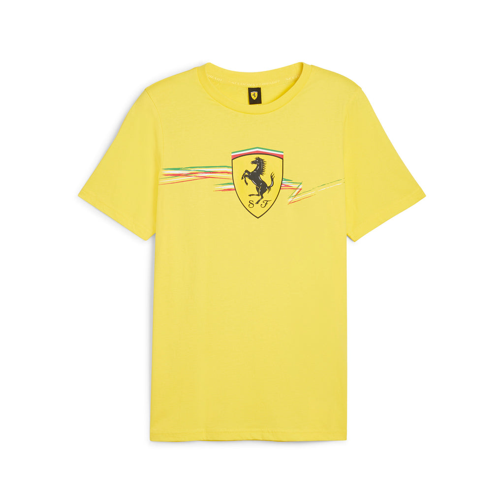 [627055-03] MENS PUMA FERRARI RACE BIG SHIELD TEE