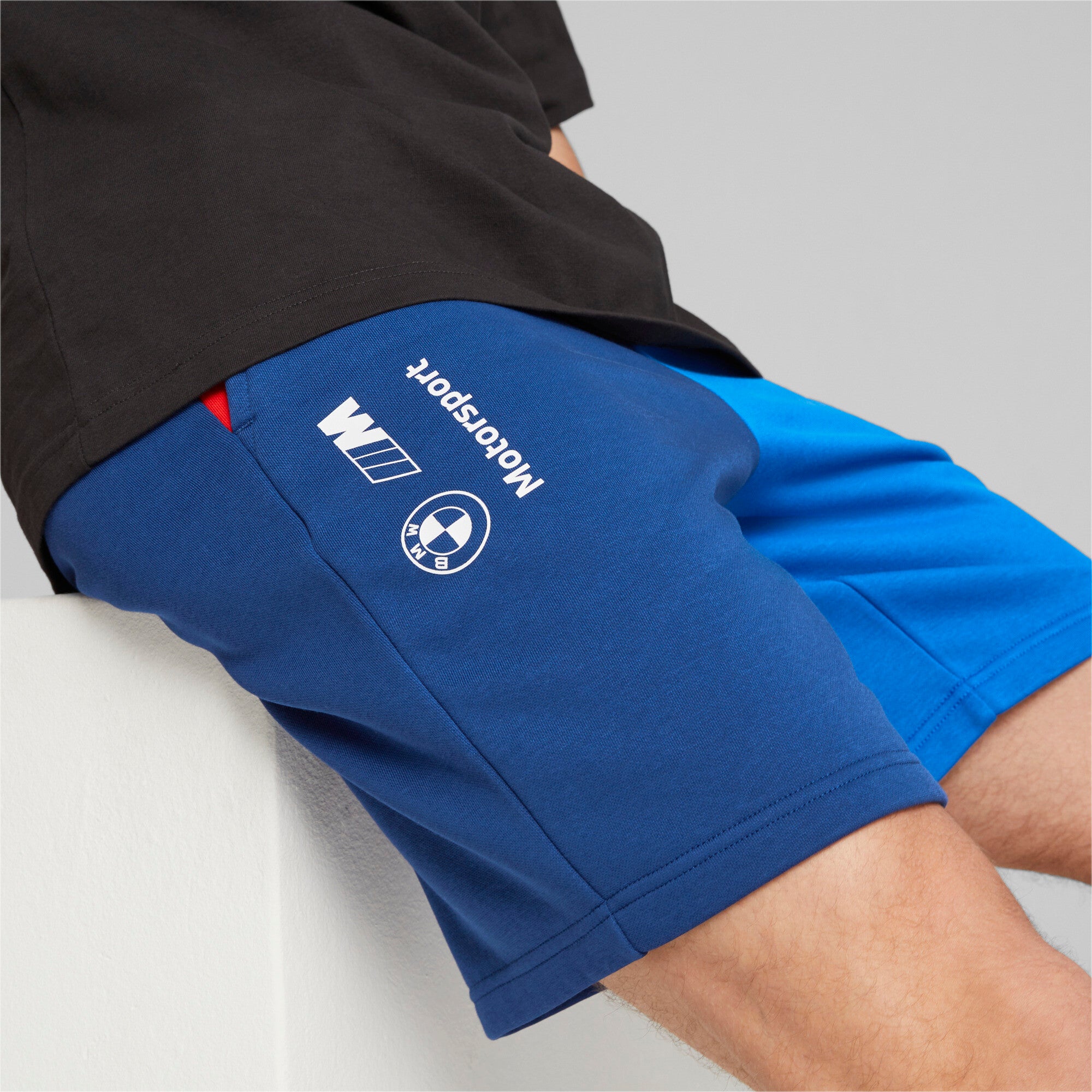 [621311-04] Mens Puma BMW MOTORSPORT ESSENTIAL SHORTS FLEECE