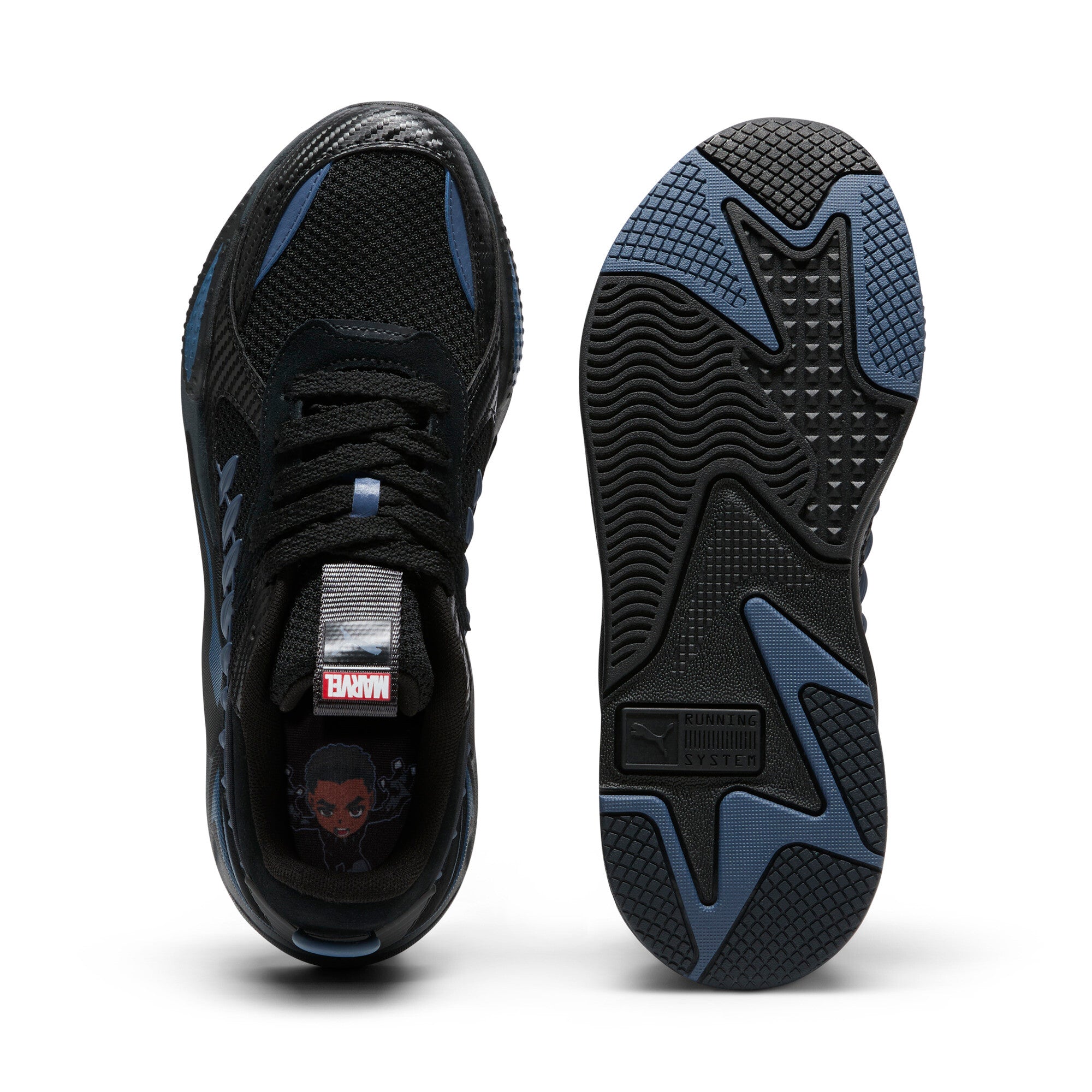 [397742-01] MENS PUMA RS-X BLACK PANTHER AM