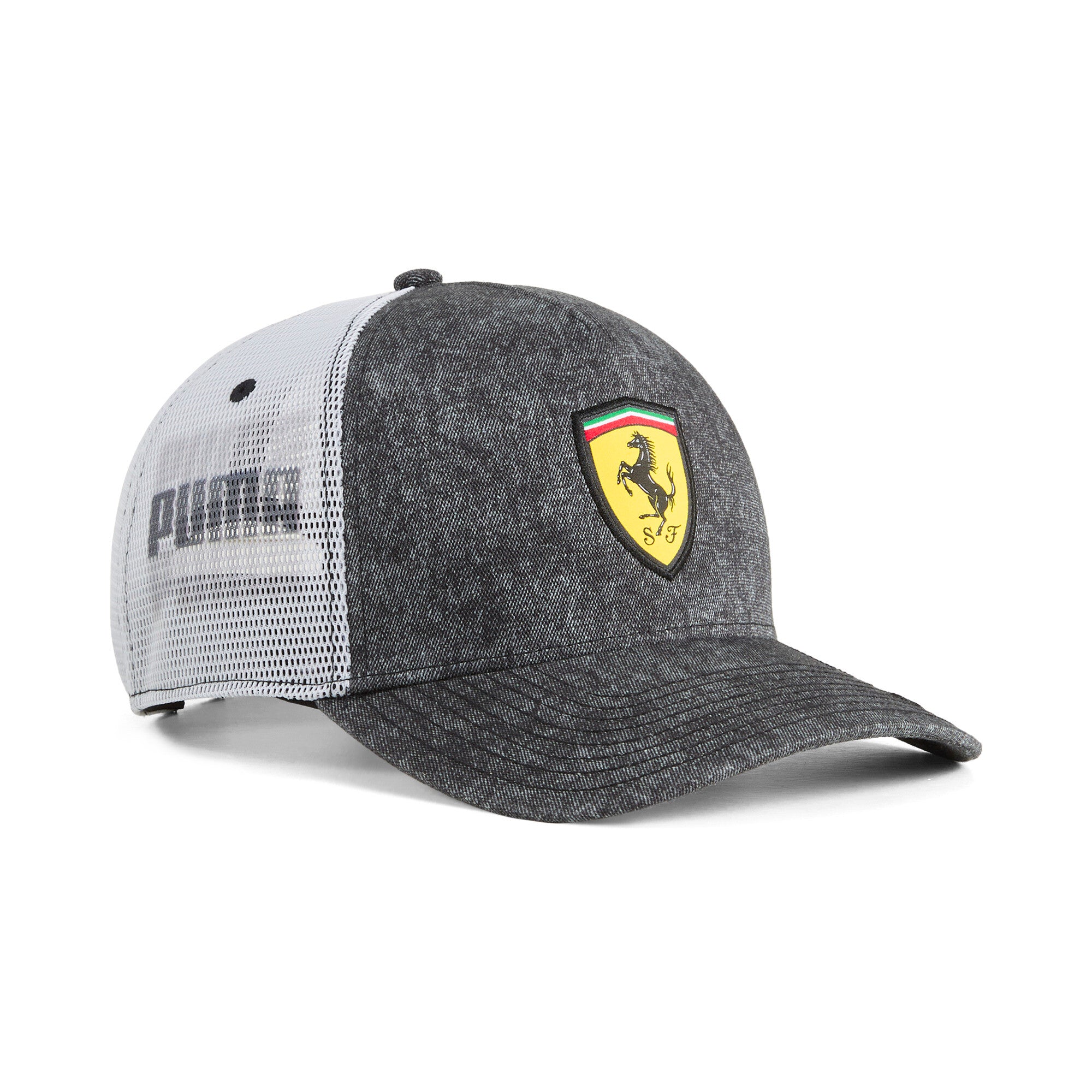 [026304-01] MENS PUMA FERRARI RACE DESERT SUN TRUCKER CAP