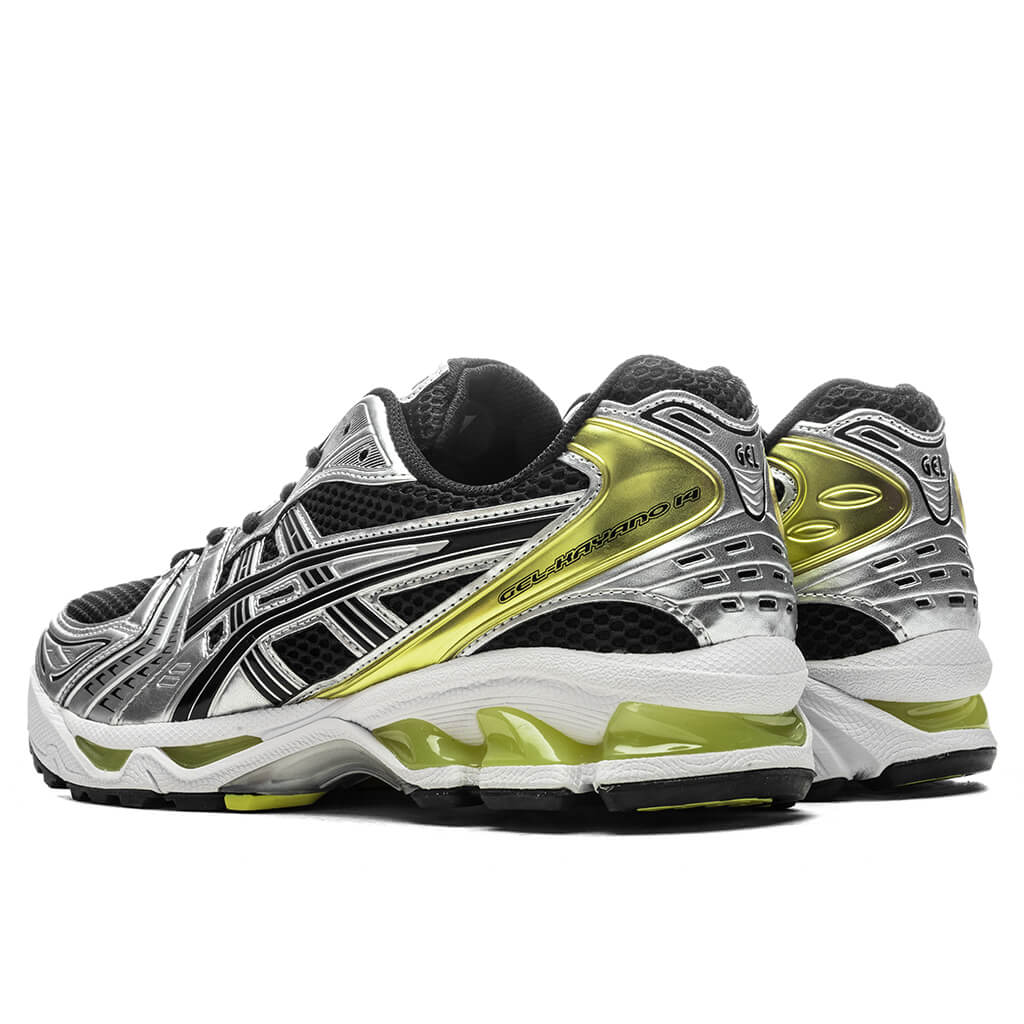 [1203A537-001] UNISEX ASICS GEL-KAYANO 14 'BLACK LEMON SPARK'