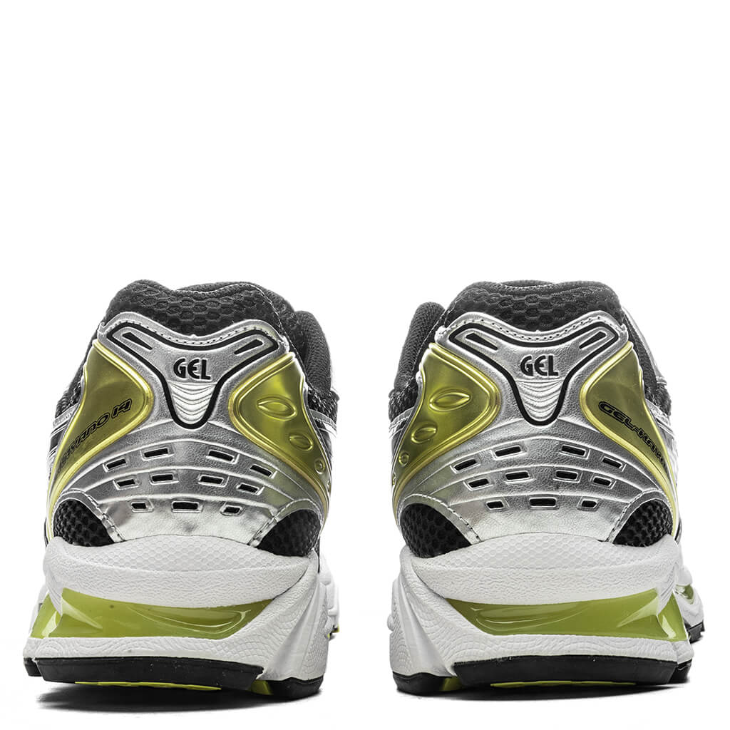 [1203A537-001] UNISEX ASICS GEL-KAYANO 14 'BLACK LEMON SPARK'