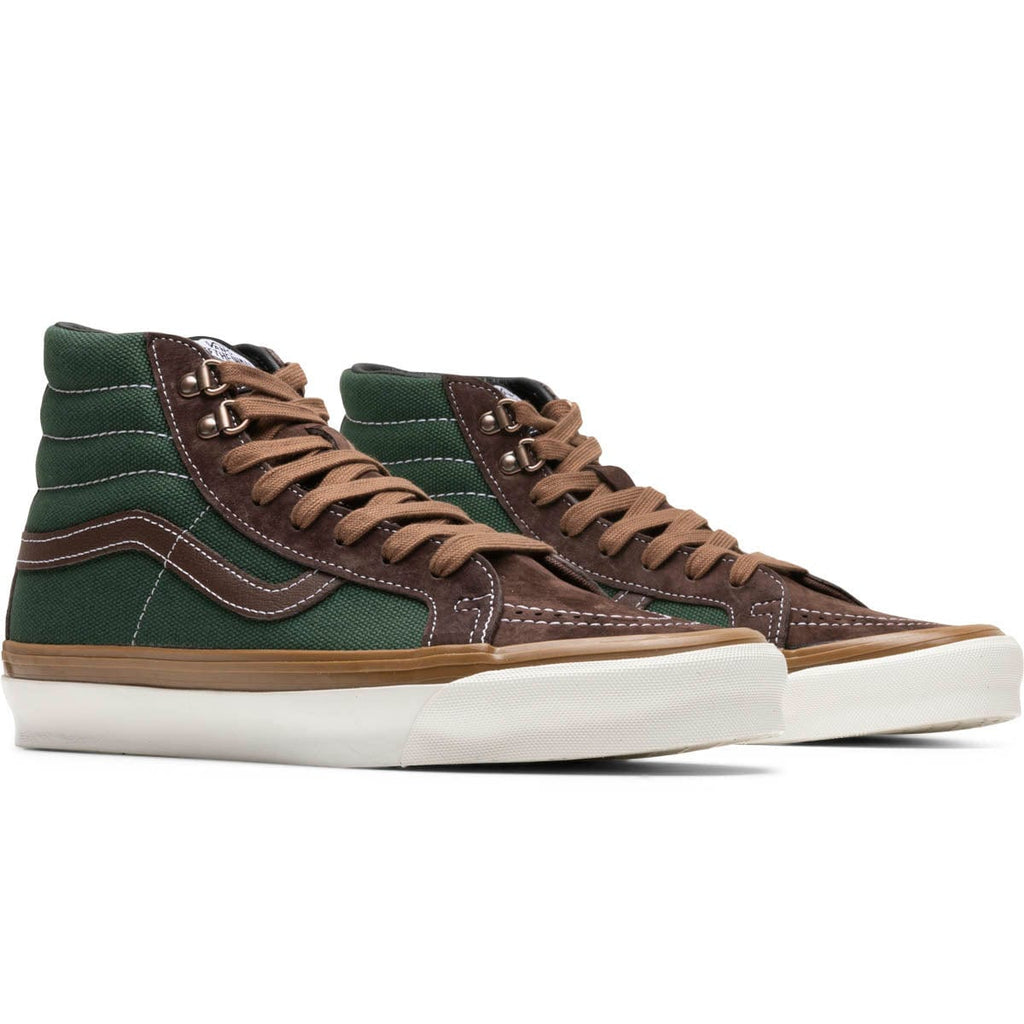 [VN0A5FBFBGS] Mens Vans OG SK8-HI LX 'TABLE SCRAPS BROWN'