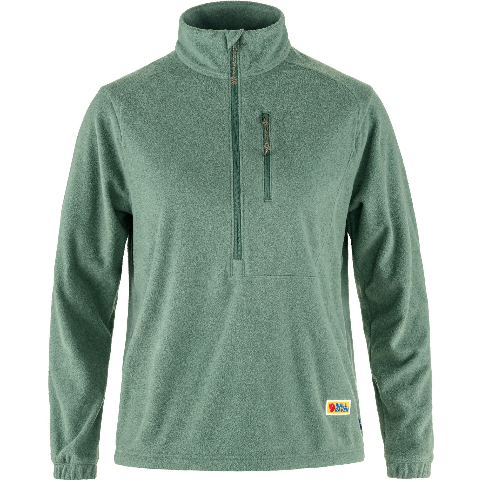 WOMENS FJALLRAVEN VARDAG LITE FLEECE RELAXED FIT 1/2 ZIP PULLOVER SWEATER W