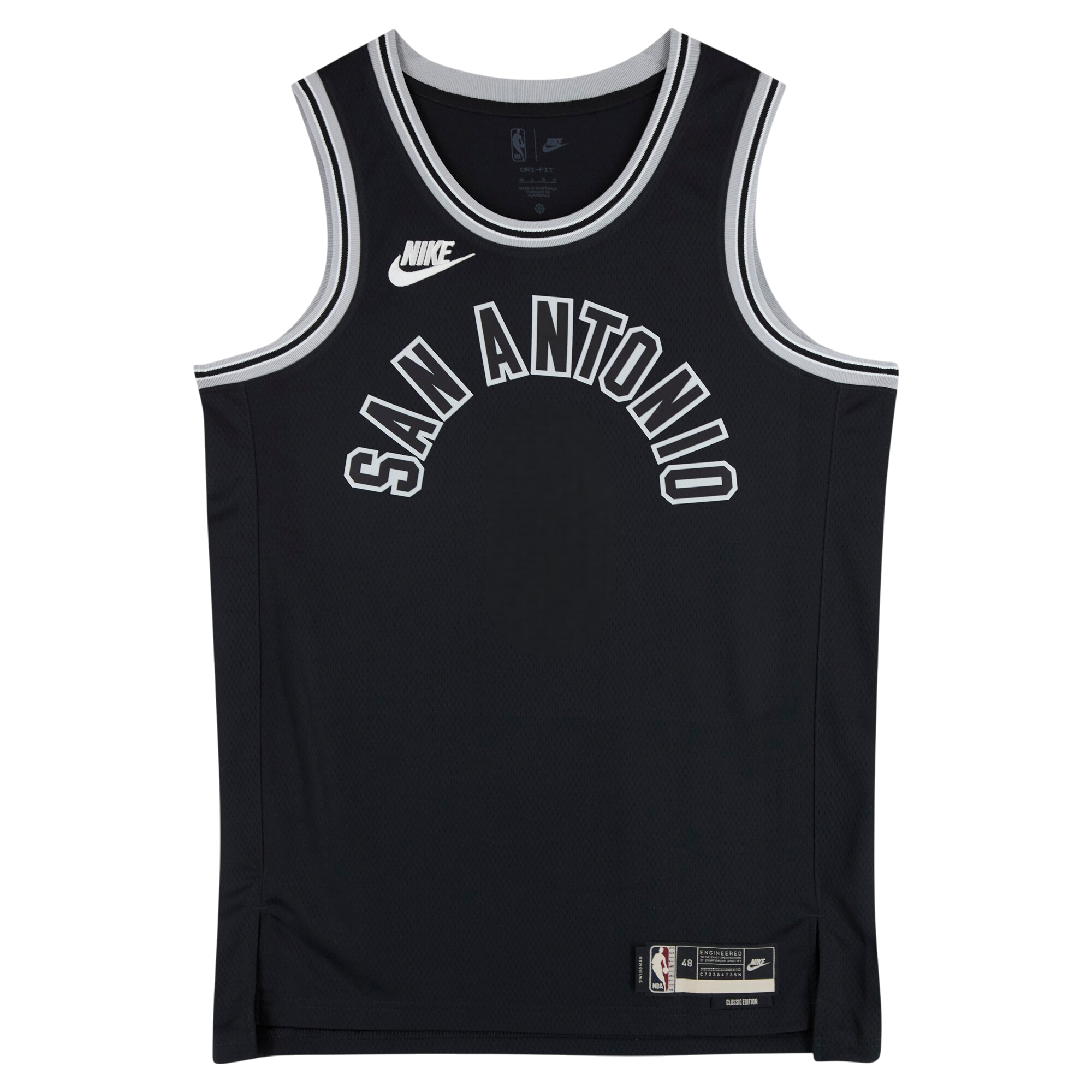 [DO9494-010] MENS NIKE NBA SAN ANTONIO SPURS HARDWOOD CLASSICS SWINGMAN JERSEY