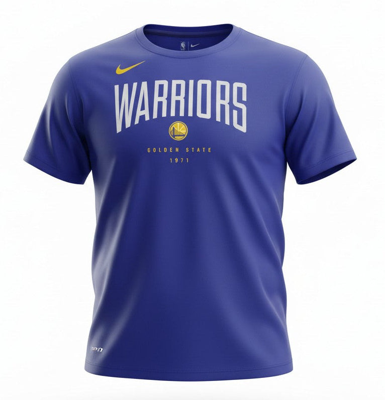 [938370-495] Mens Nike NBA Golden State Warriors Dri-Fit Essential T-Shirt