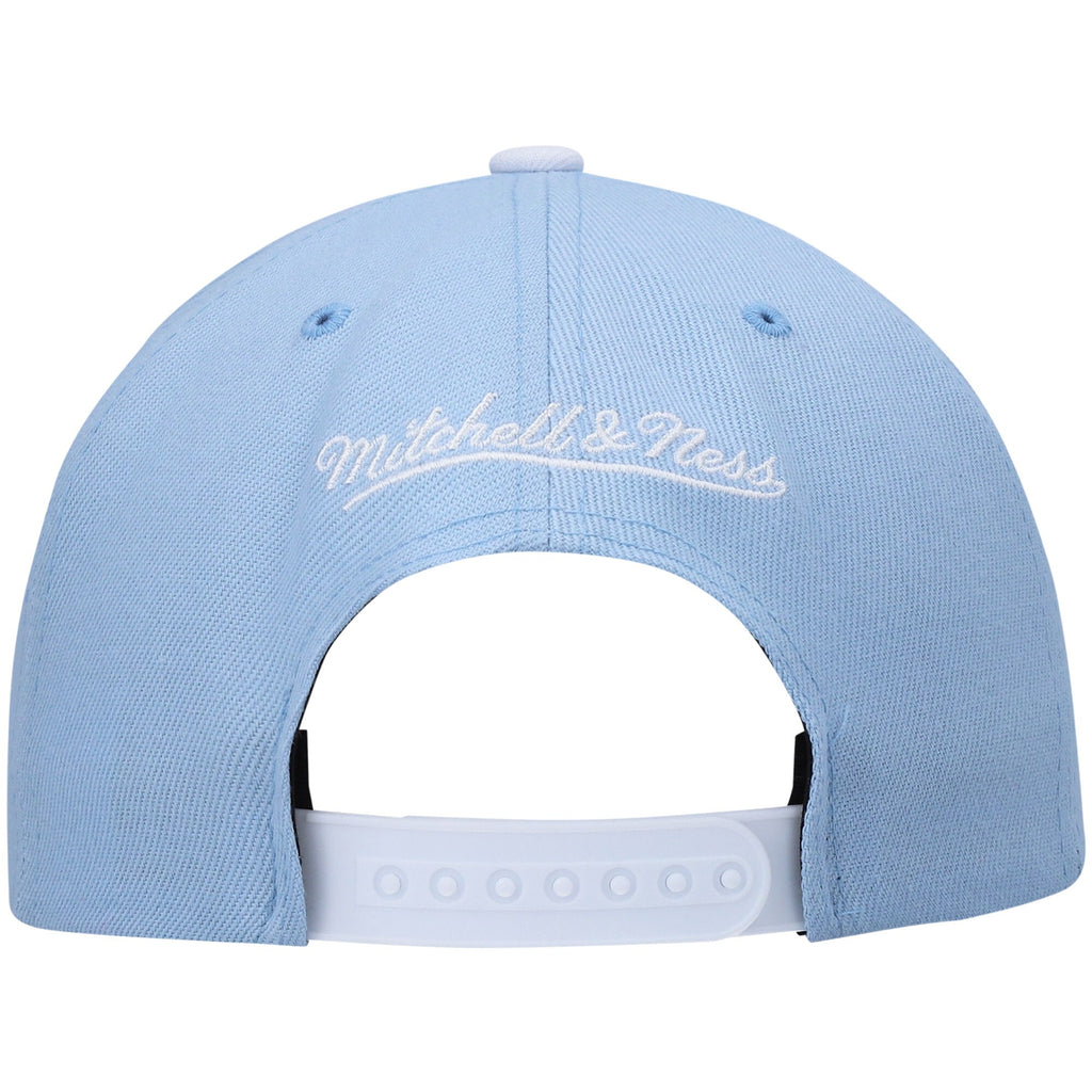 MENS MITCHELL & NESS NBA RELOAD 3.0 SNAPBACK HWC SUNS - LIGHT BLUE