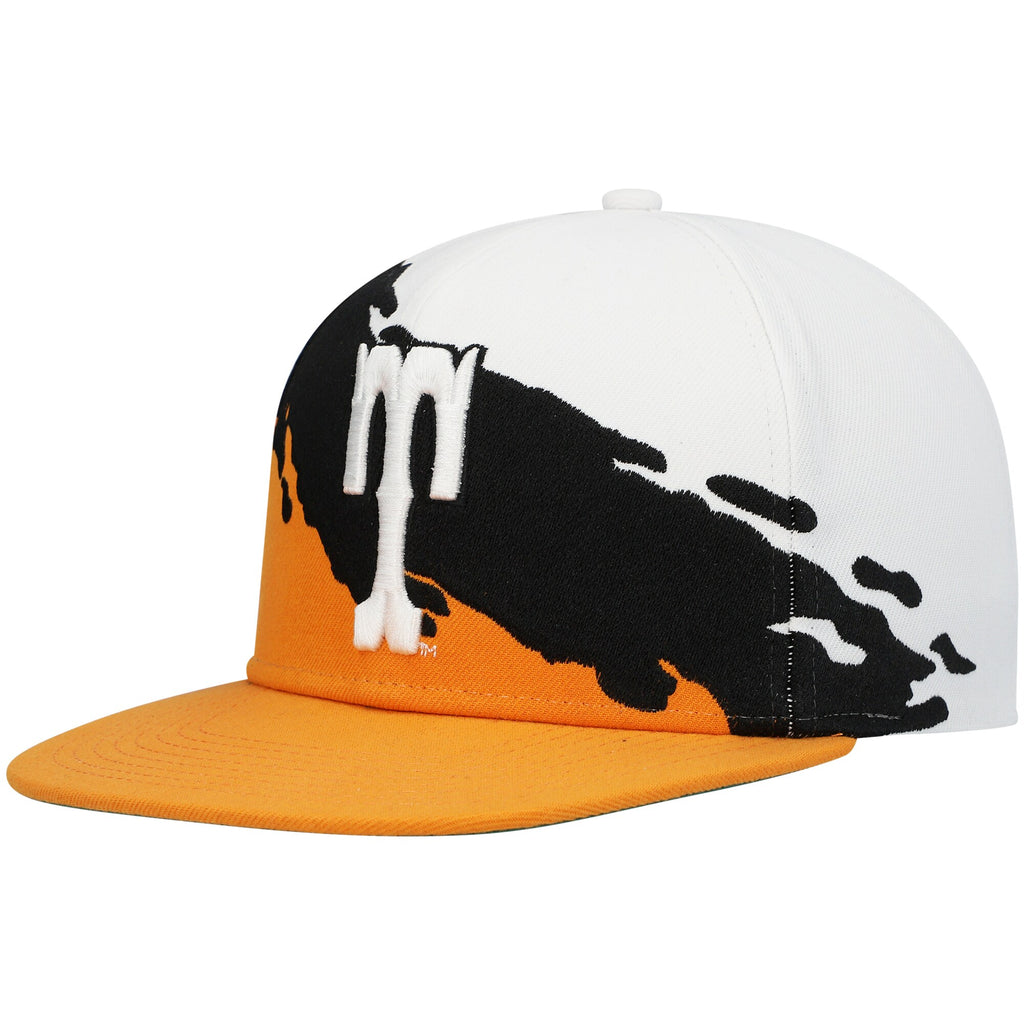 [HHSS3302-UTNYYPPPWHOR] MENS MITCHELL & NESS NCAA PAINTBRUSH SNAPBACK TENNESSEE