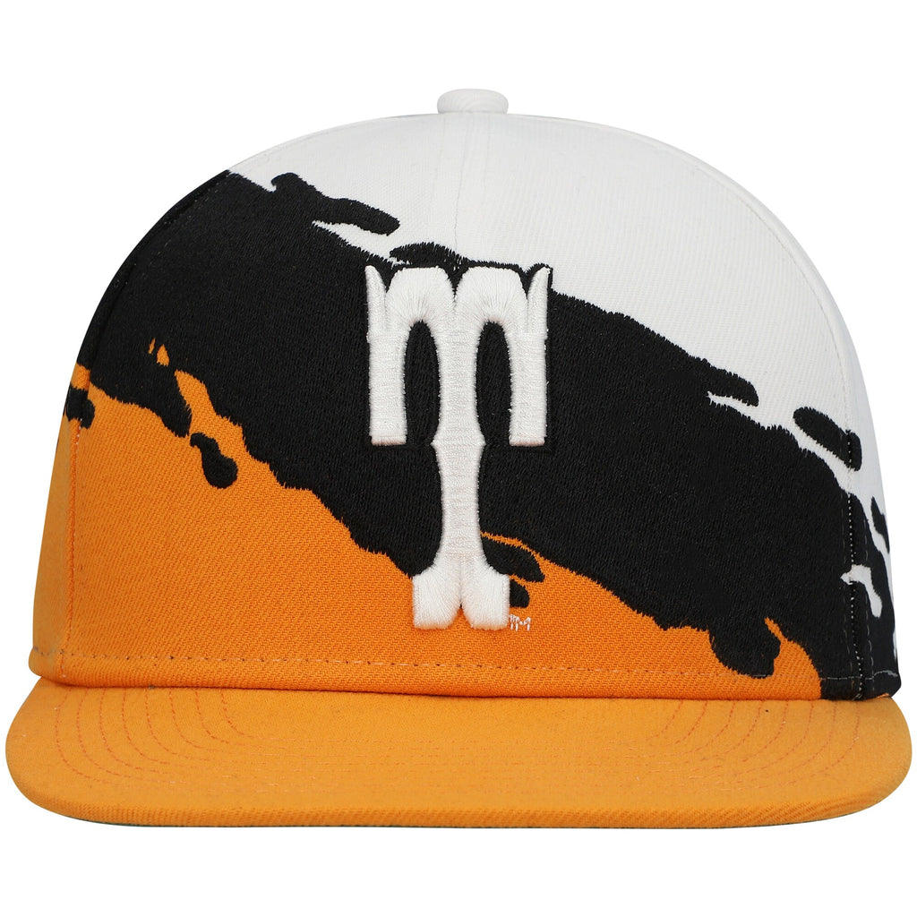 [HHSS3302-UTNYYPPPWHOR] MENS MITCHELL & NESS NCAA PAINTBRUSH SNAPBACK TENNESSEE