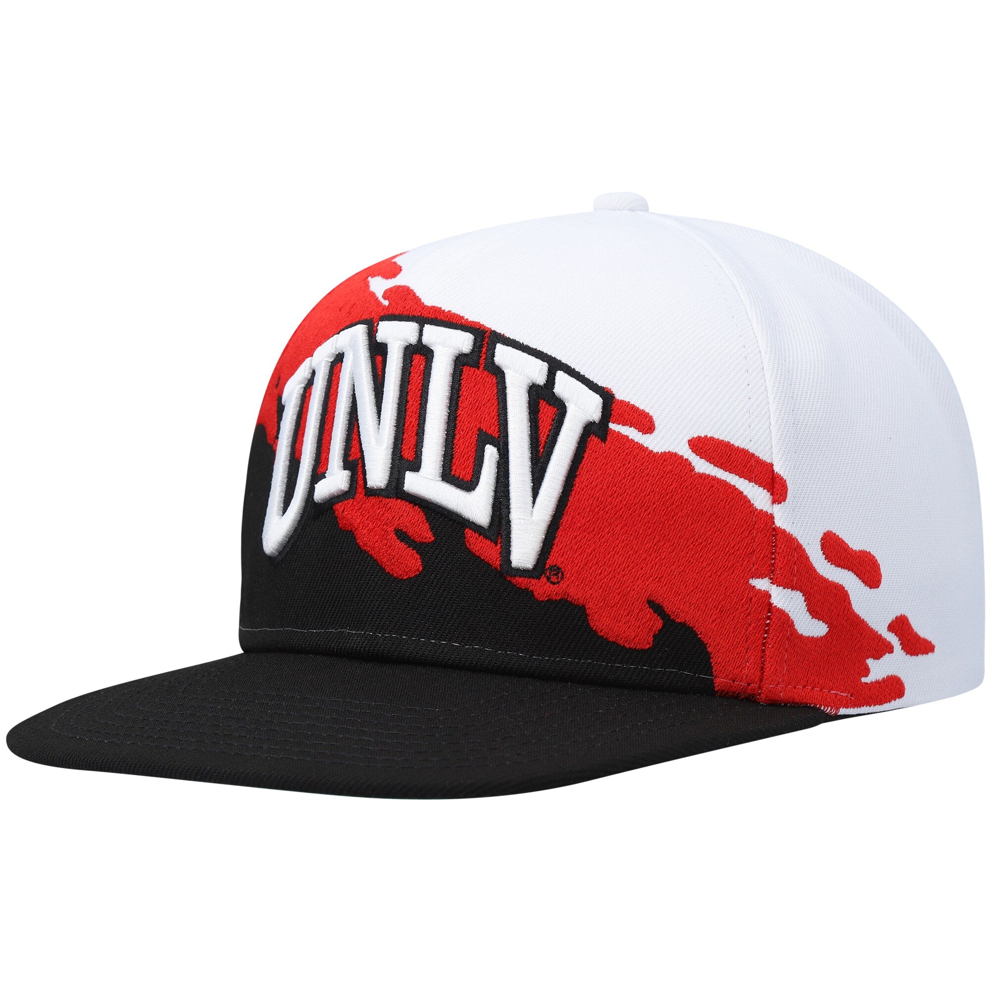 Mens Mitchell & Ness NCAA PAINTBRUSH SNAPBACK UNLV