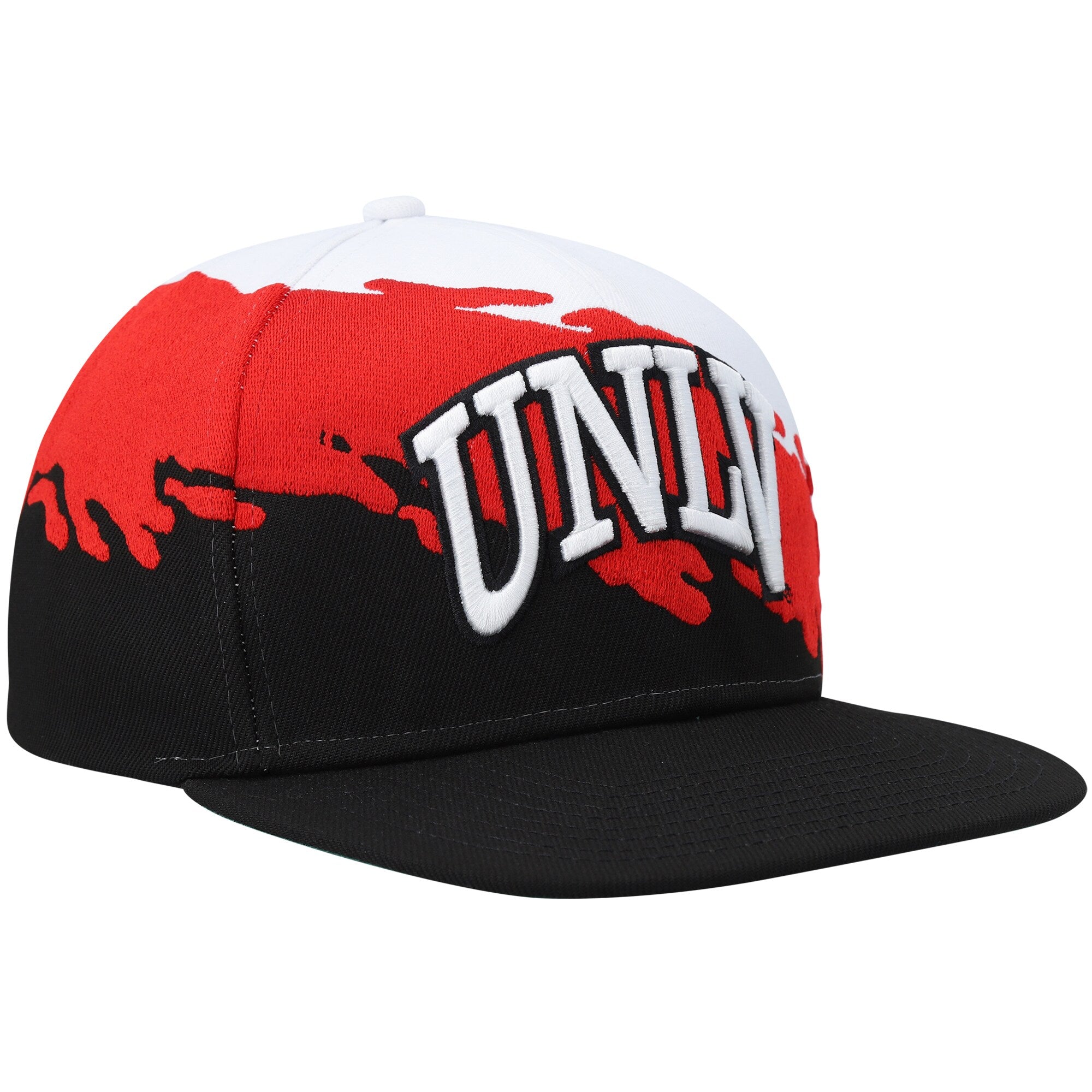 Mens Mitchell & Ness NCAA PAINTBRUSH SNAPBACK UNLV