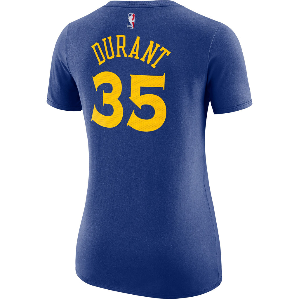 [AH1328-472] Womens Nike NBA GSW The Bay Name & Number Kevin Durant T-Shirt