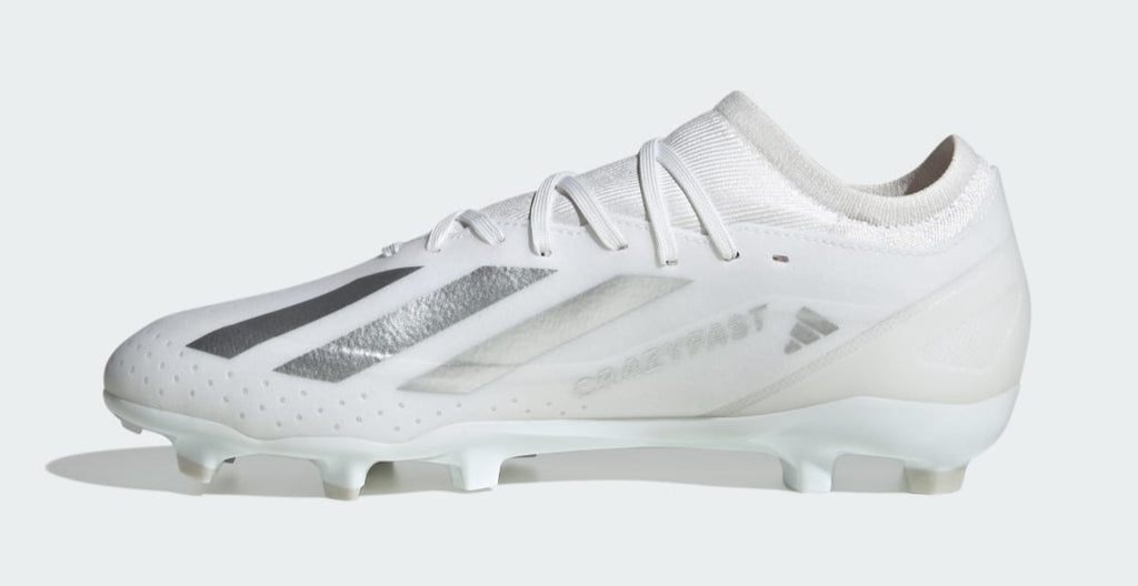 [IG9117] MENS ADIDAS X CRAZYFAST LEAGUE FG 'WHITE SILVER METALLIC'