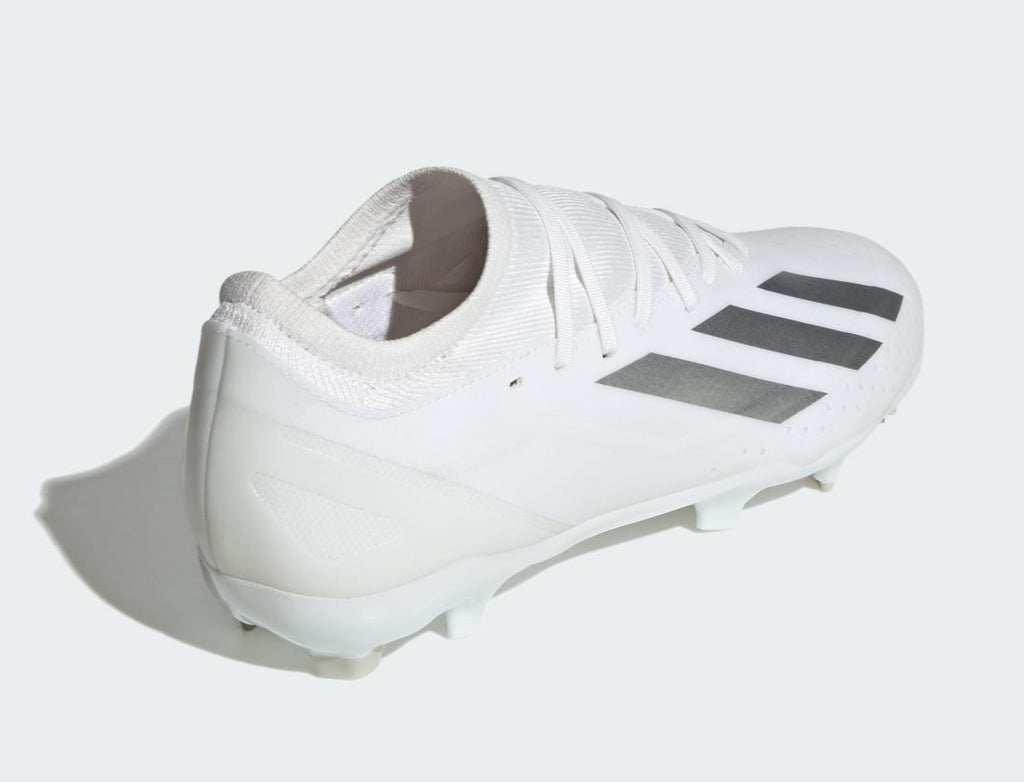 [IG9117] MENS ADIDAS X CRAZYFAST LEAGUE FG 'WHITE SILVER METALLIC'