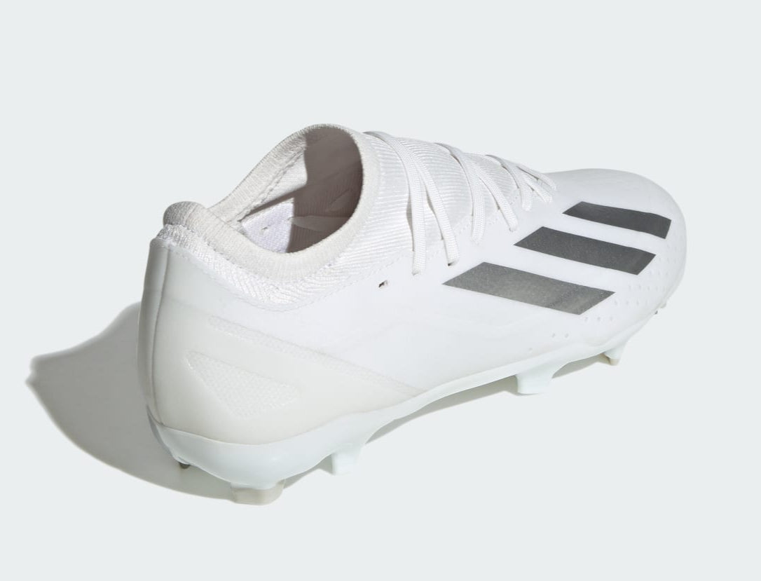 [IG9117] MENS ADIDAS X CRAZYFAST LEAGUE FG 'WHITE SILVER METALLIC'
