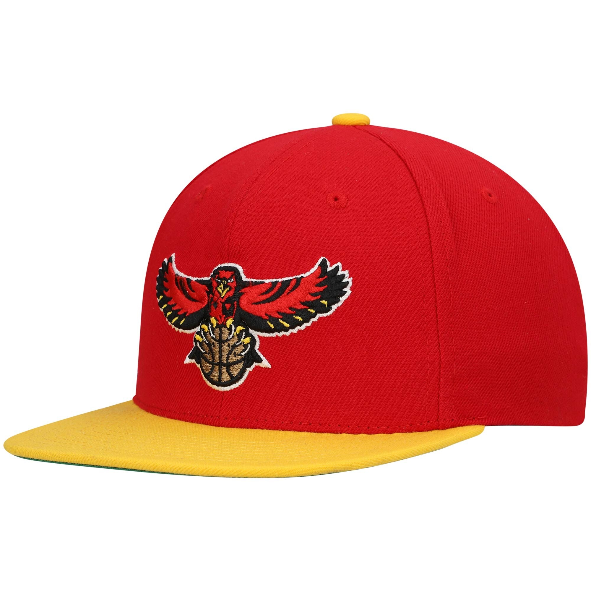 Mens MITCHELL & NESS NBA TEAM 2 TONE 2.0 SNAPBACK HWC HAWKS