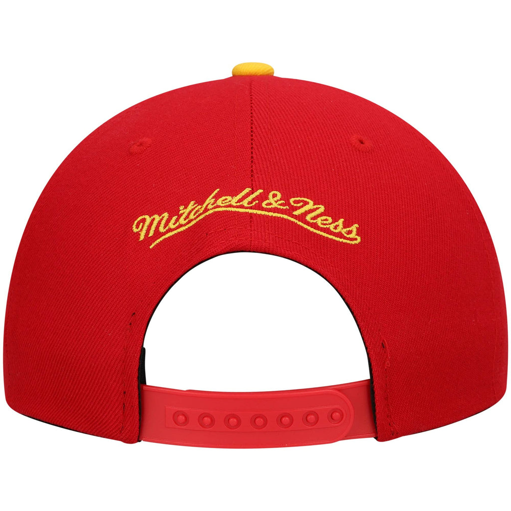 Mens MITCHELL & NESS NBA TEAM 2 TONE 2.0 SNAPBACK HWC HAWKS