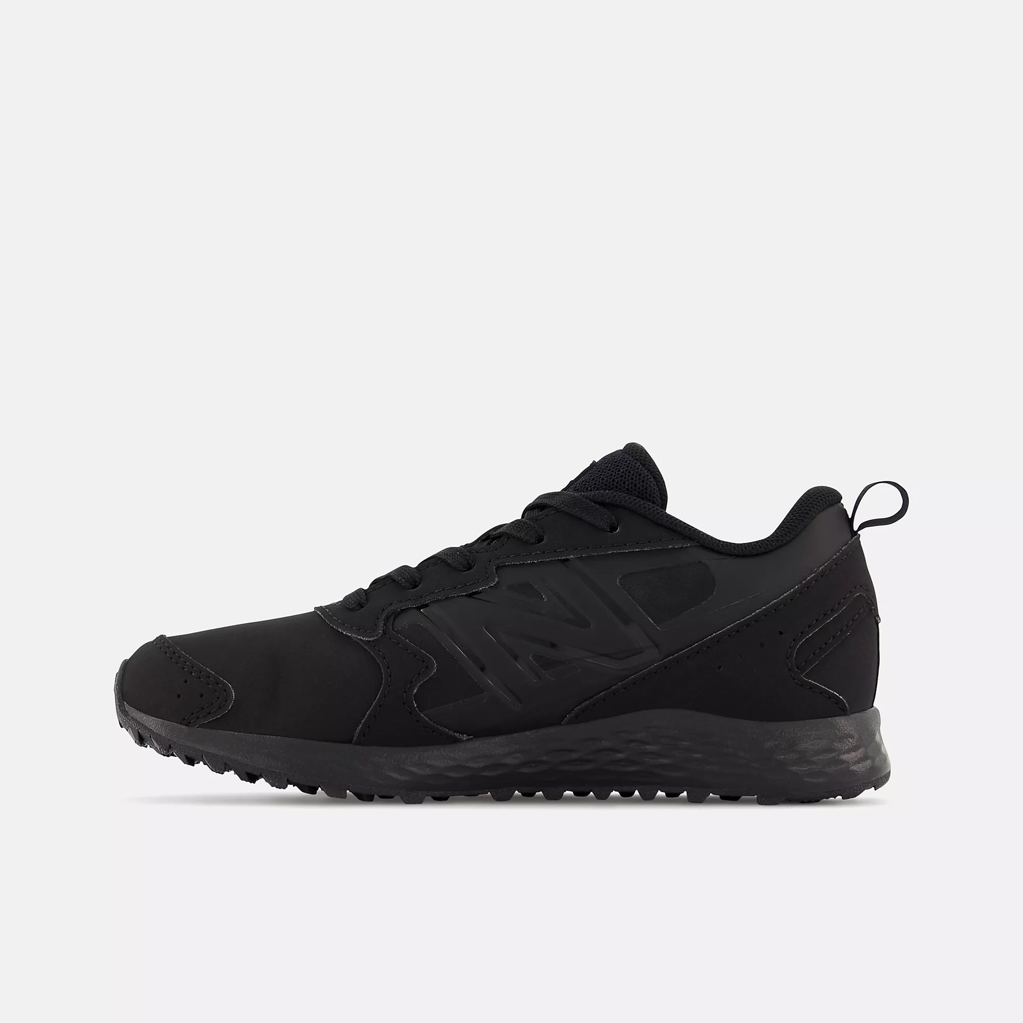 [YN650BB1 WIDE] PRESCHOOL NEW BALANCE FRESH FOAM 650V1 'BLACK (PS)' WIDE