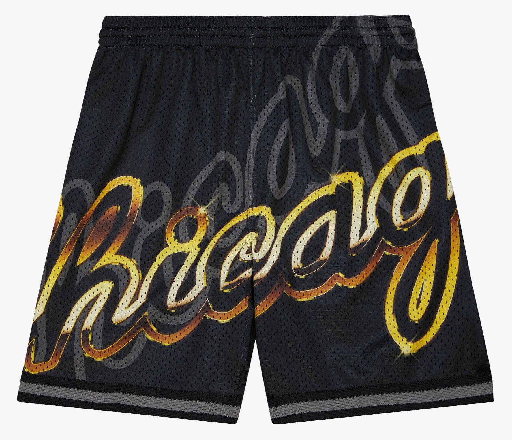 MENS MITCHELL & NESS NBA BIG FACE 4.0 FASHION SHORTS BULLS